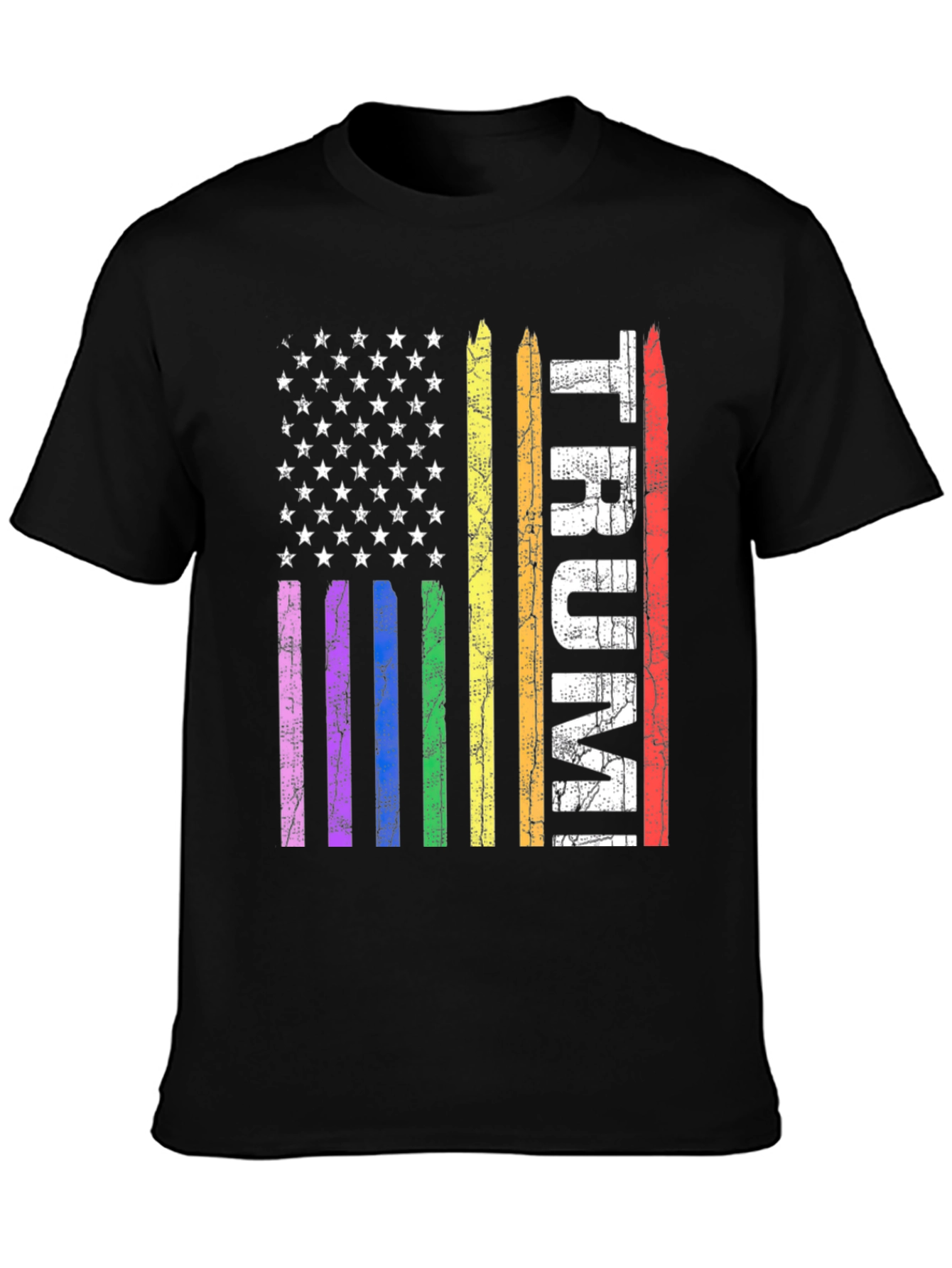 Patriotic LGBT Pride TRUMP Graphic T-Shirt
