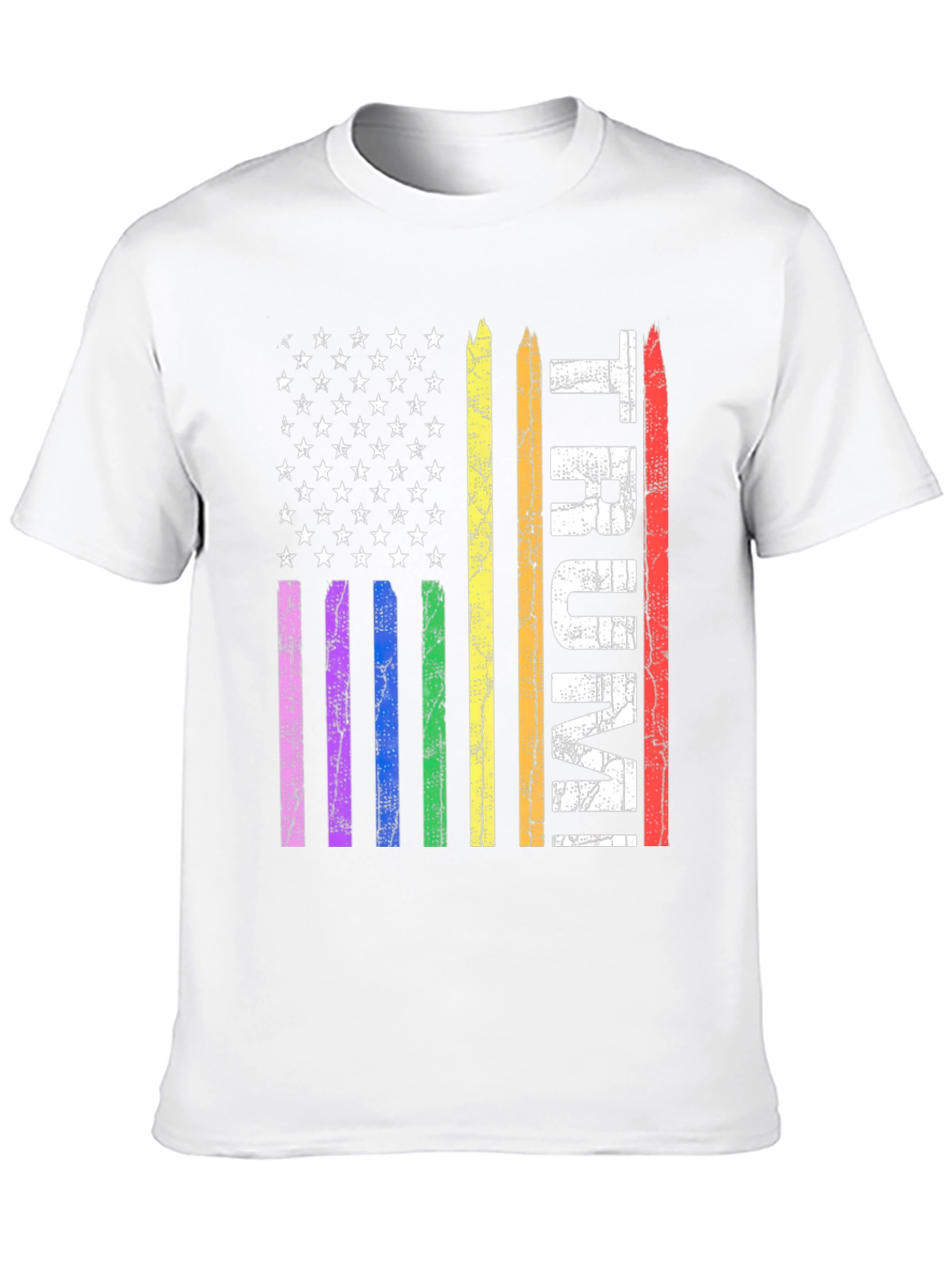 Patriotic LGBT Pride TRUMP Graphic T-Shirt