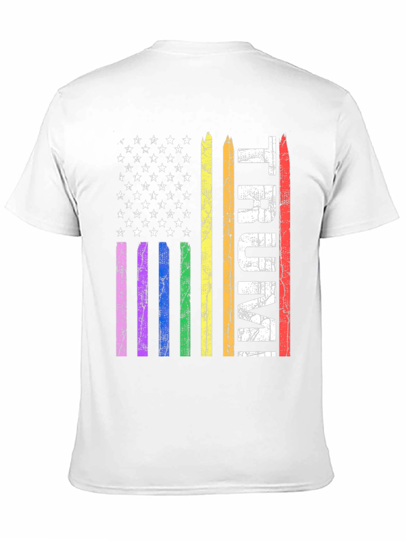 Patriotic LGBT Pride TRUMP Graphic T-Shirt