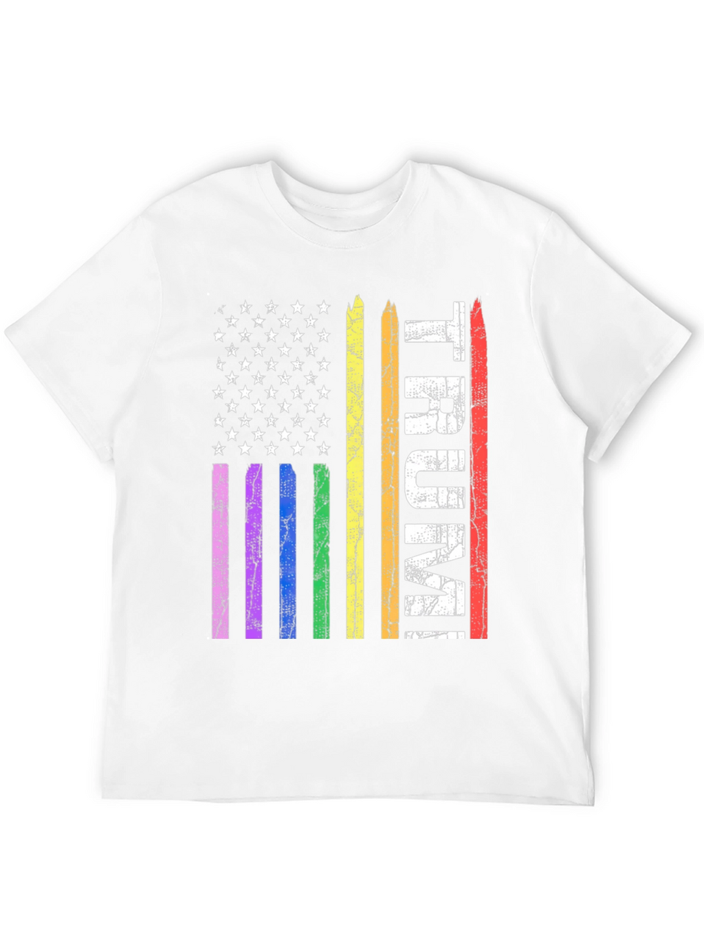 Patriotic LGBT Pride TRUMP Graphic T-Shirt