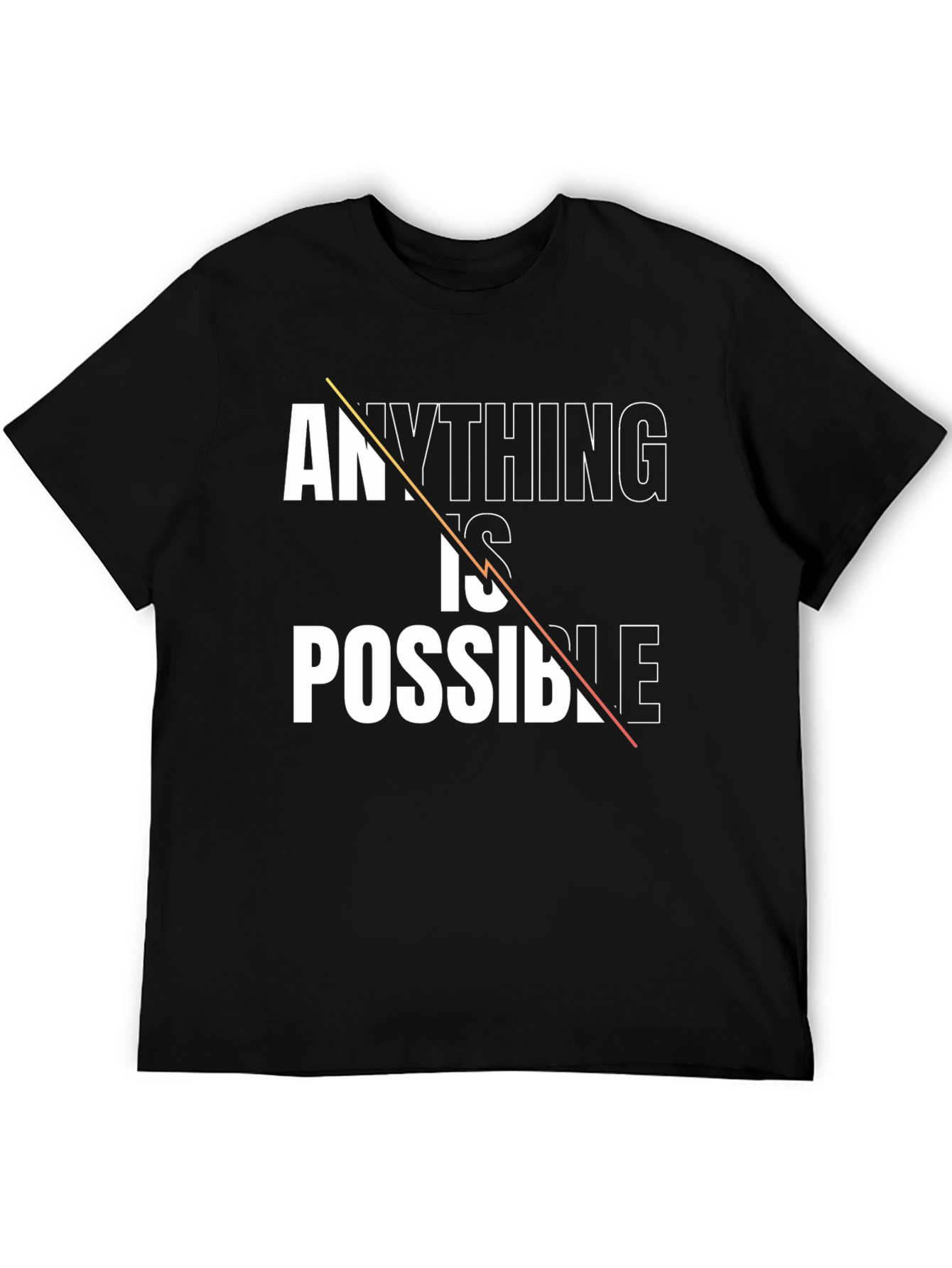 Anything Is Possible Graphic T-Shirt - Motivational Design