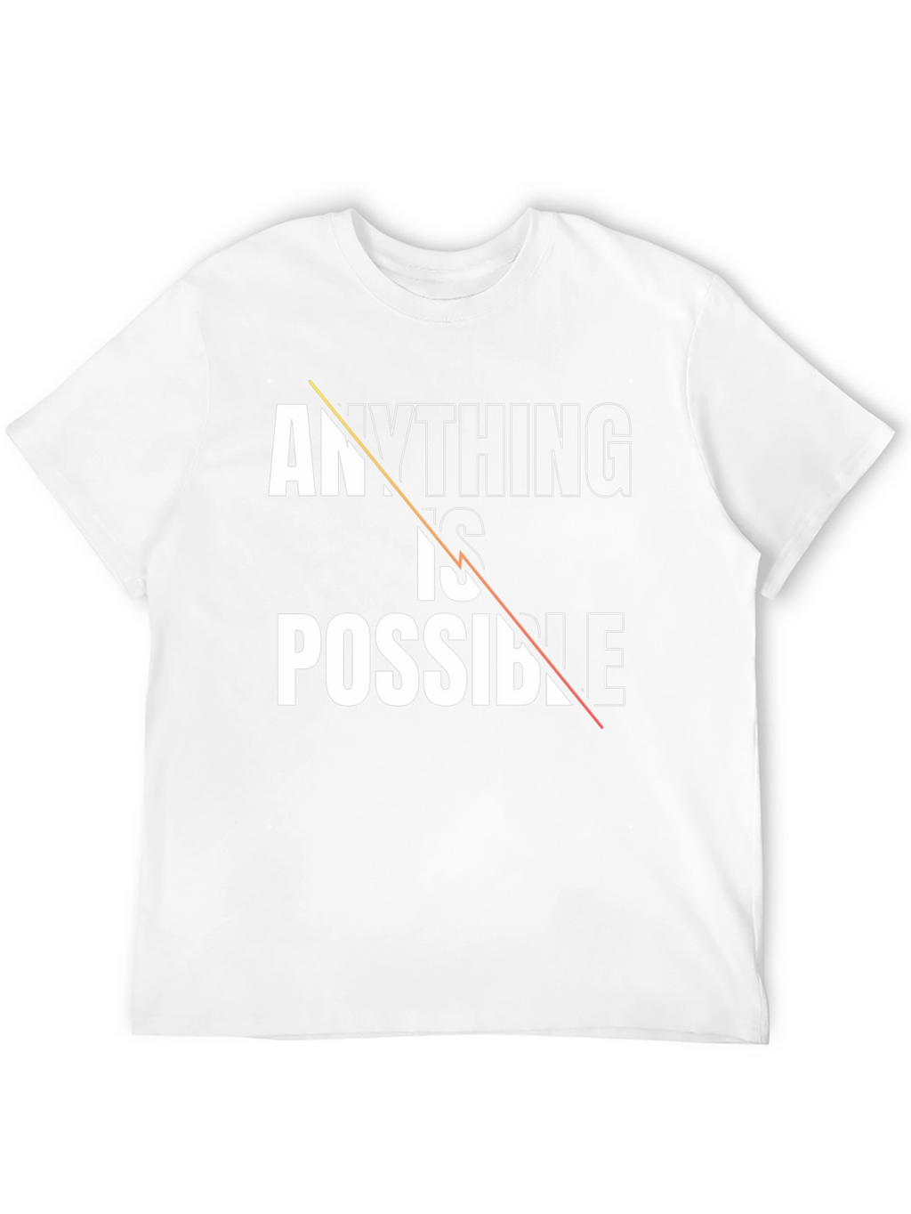 Anything Is Possible Graphic T-Shirt - Motivational Design