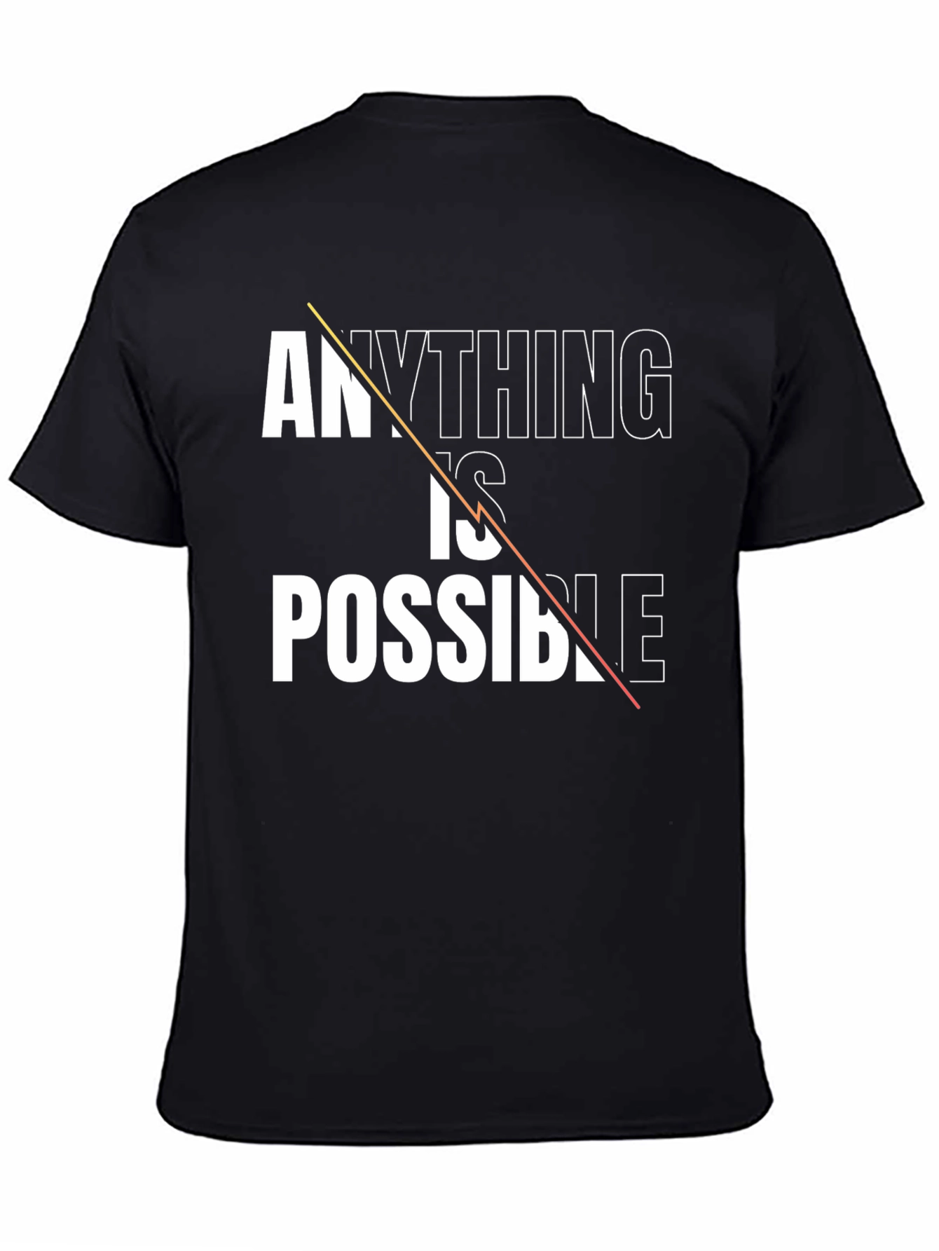 Anything Is Possible Graphic T-Shirt - Motivational Design