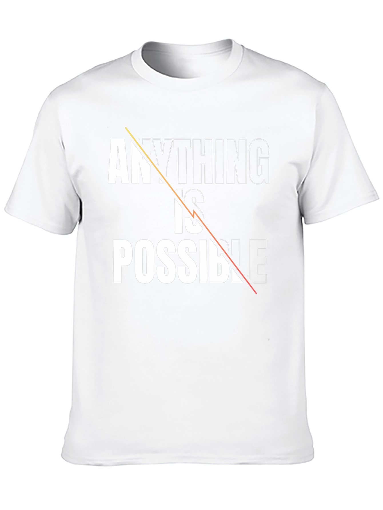 Anything Is Possible Graphic T-Shirt - Motivational Design