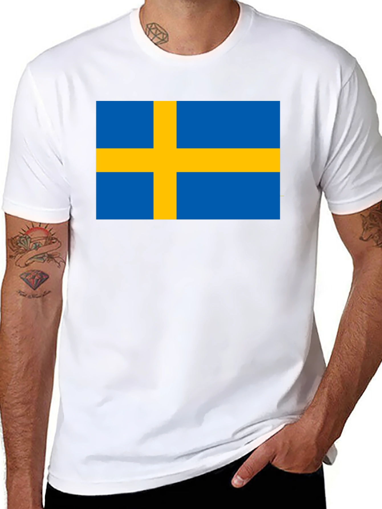 Sweden Flag T-Shirt - Show Your Swedish Pride!