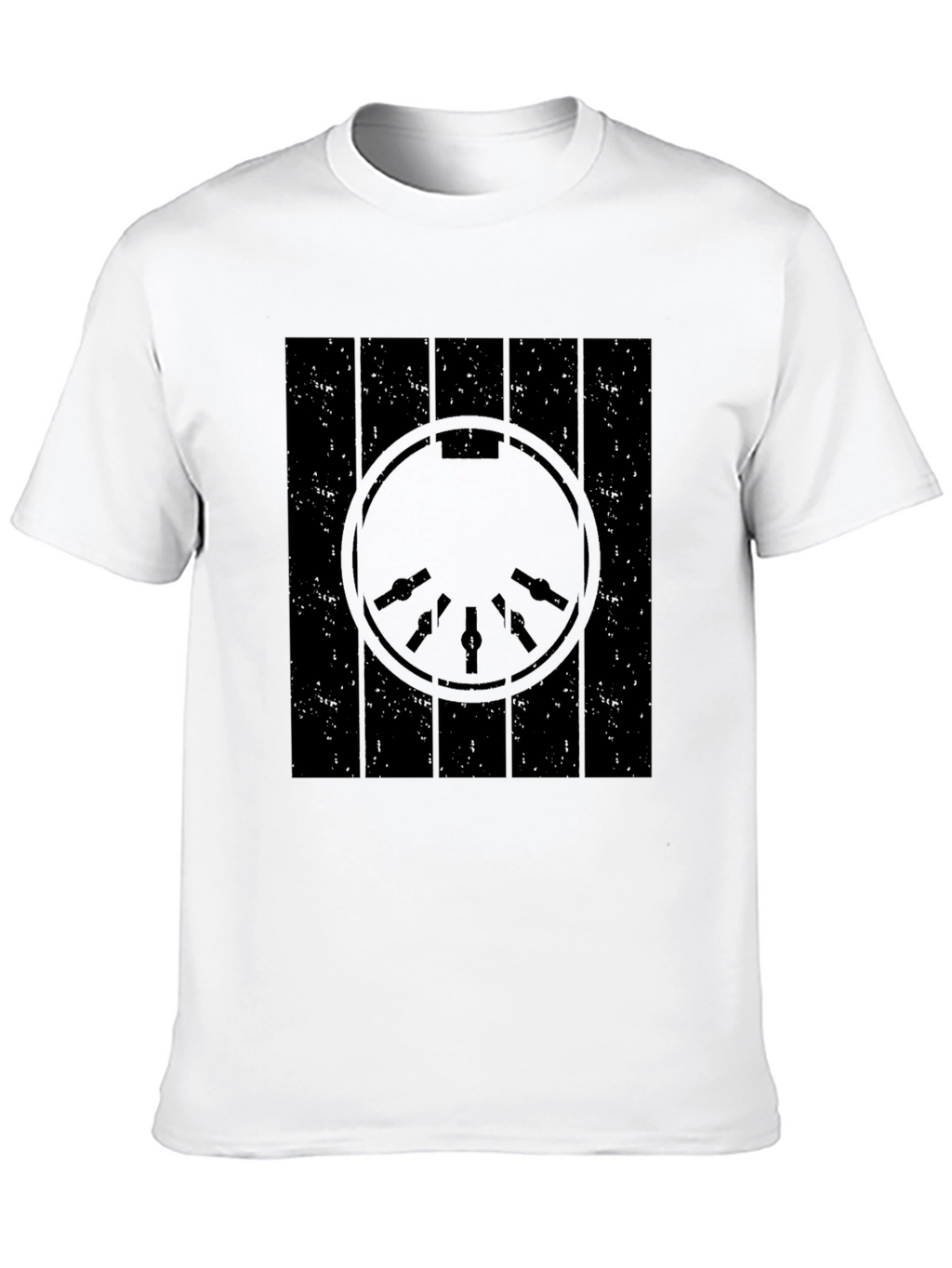Millennium Falcon Blueprint Black T-Shirt