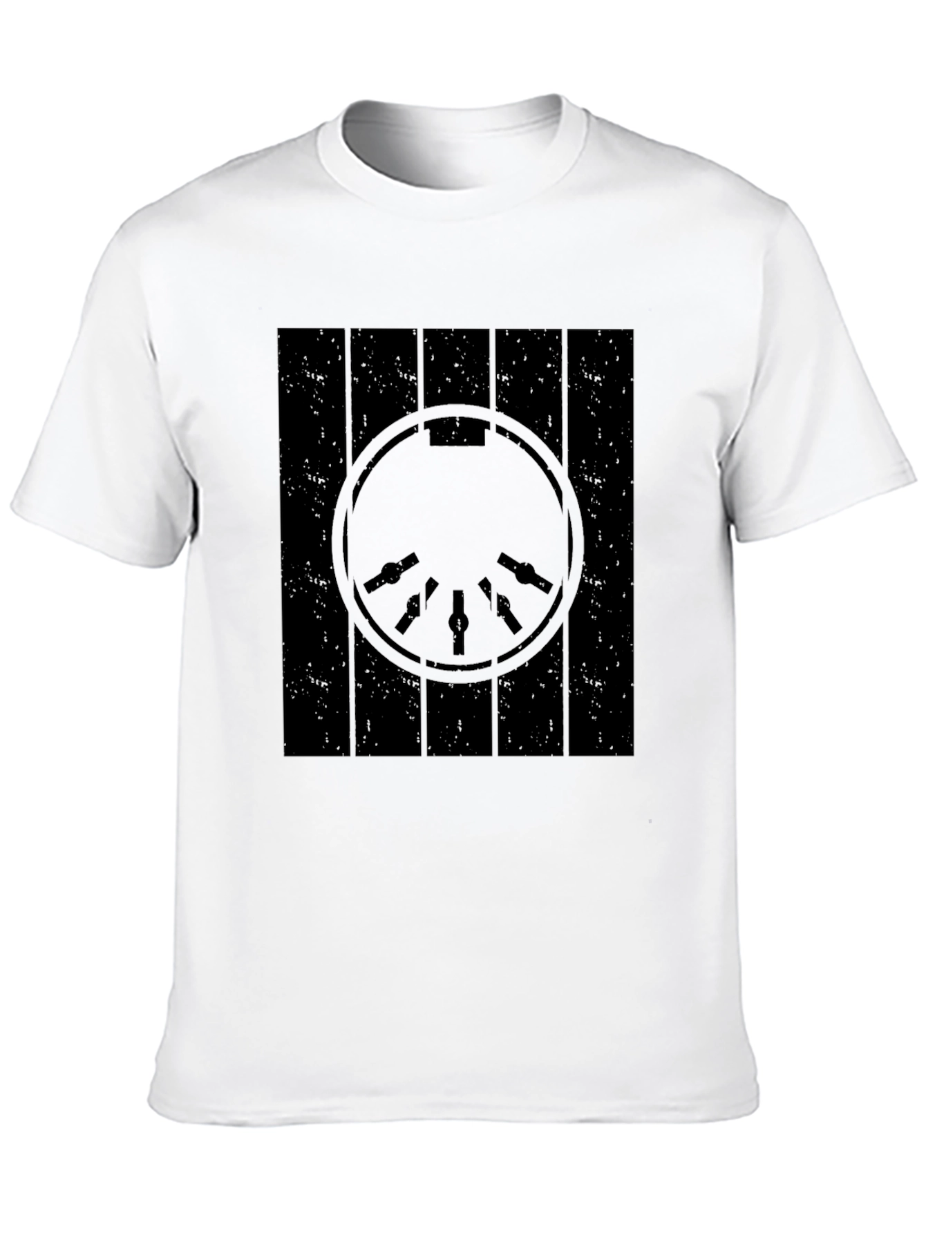 Millennium Falcon Blueprint Black T-Shirt