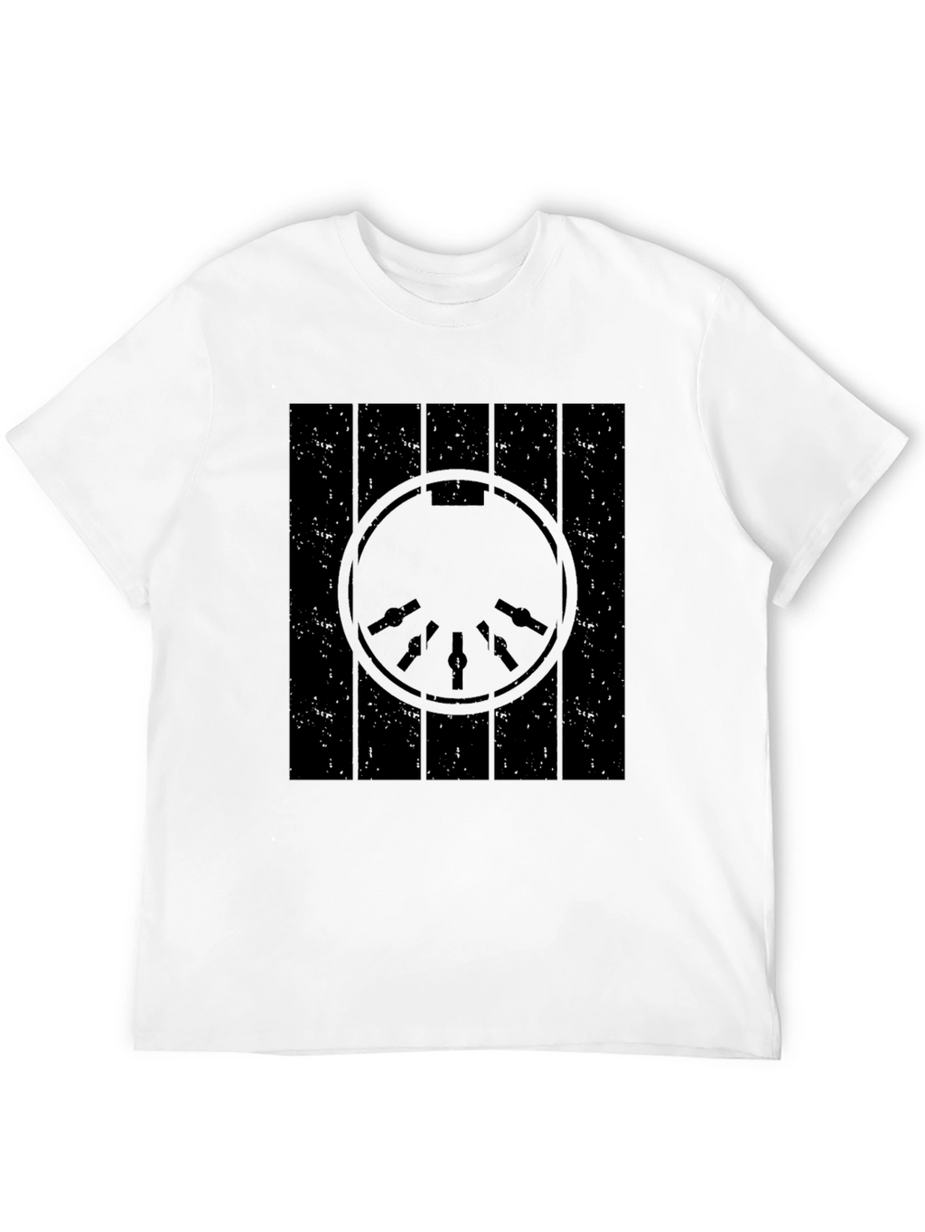Millennium Falcon Blueprint Black T-Shirt
