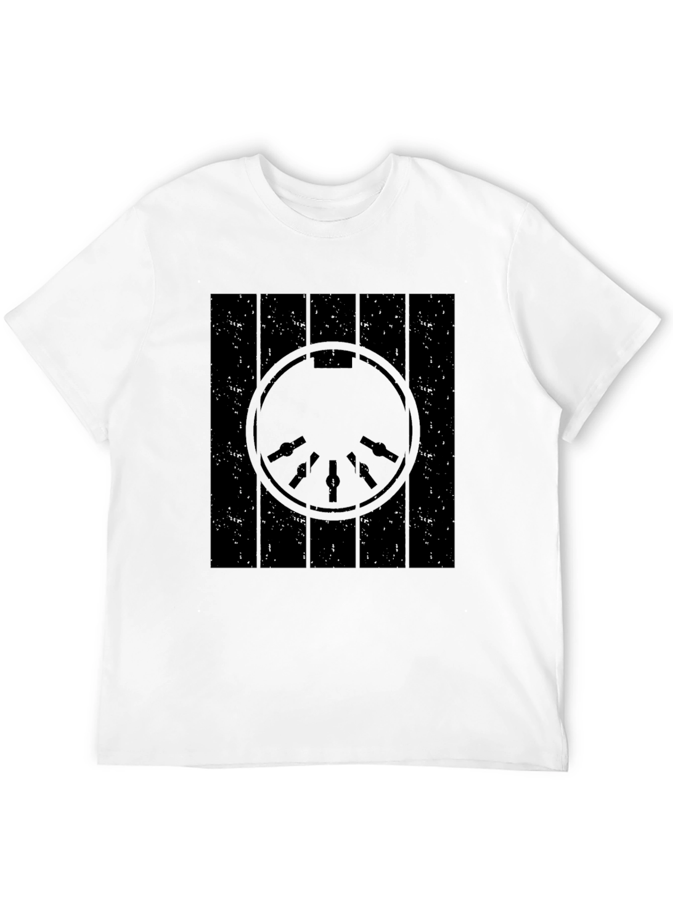 Millennium Falcon Blueprint Black T-Shirt