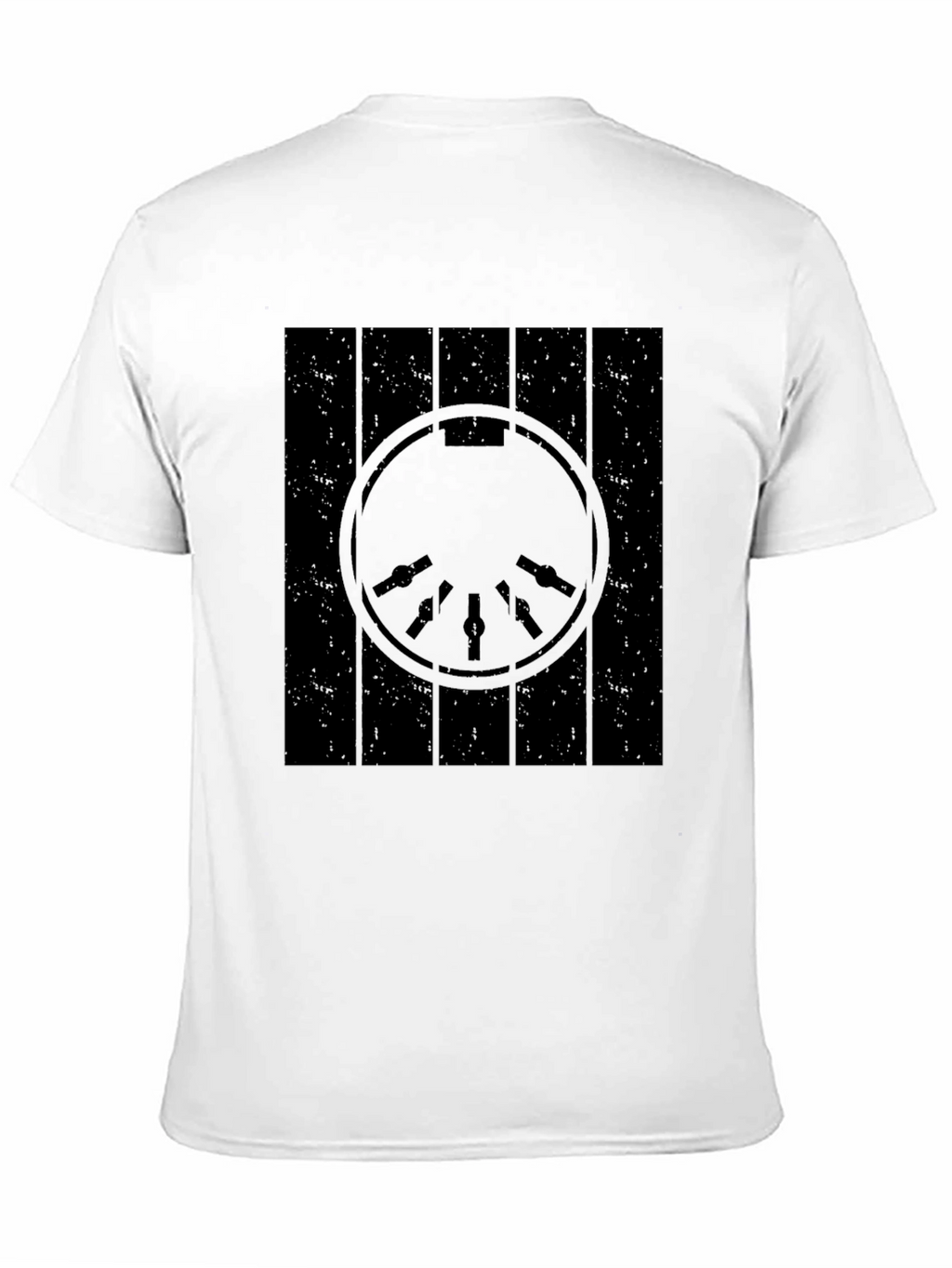 Millennium Falcon Blueprint Black T-Shirt