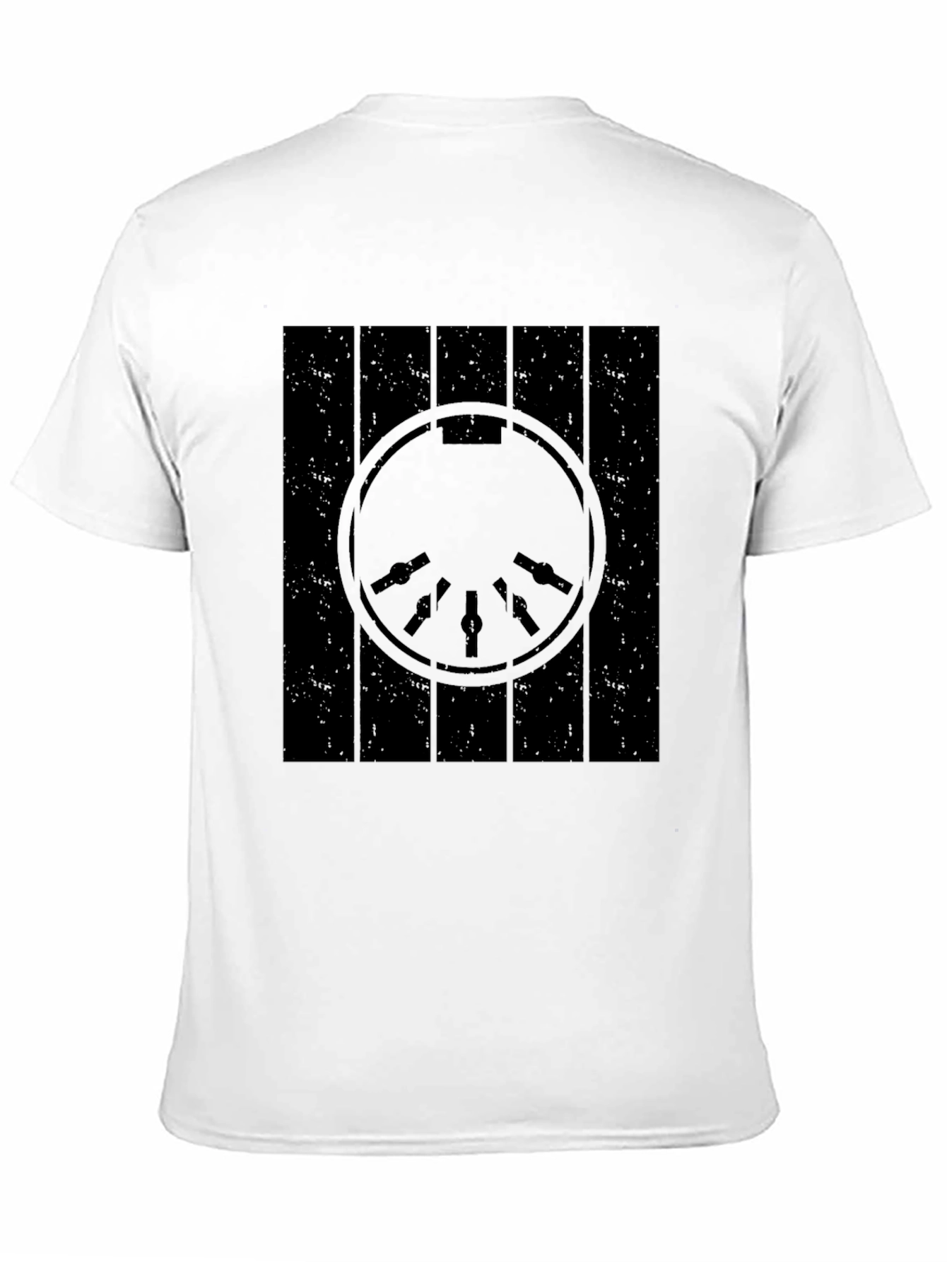 Millennium Falcon Blueprint Black T-Shirt