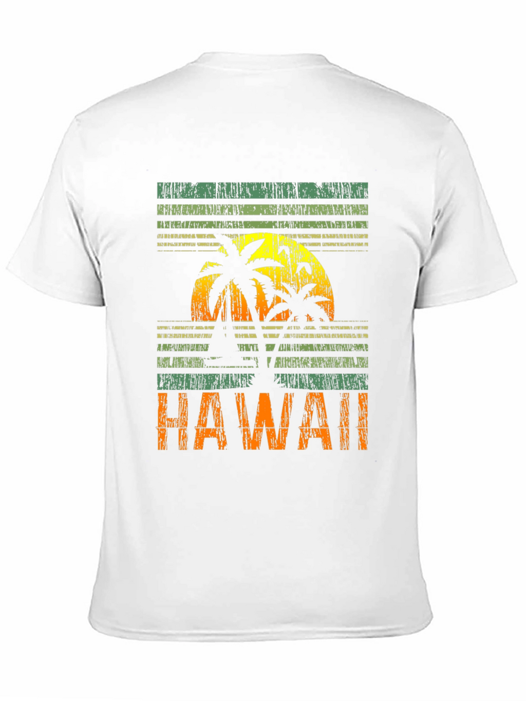 Hawaii Sunset Graphic Tee - Tropical Island Vibes