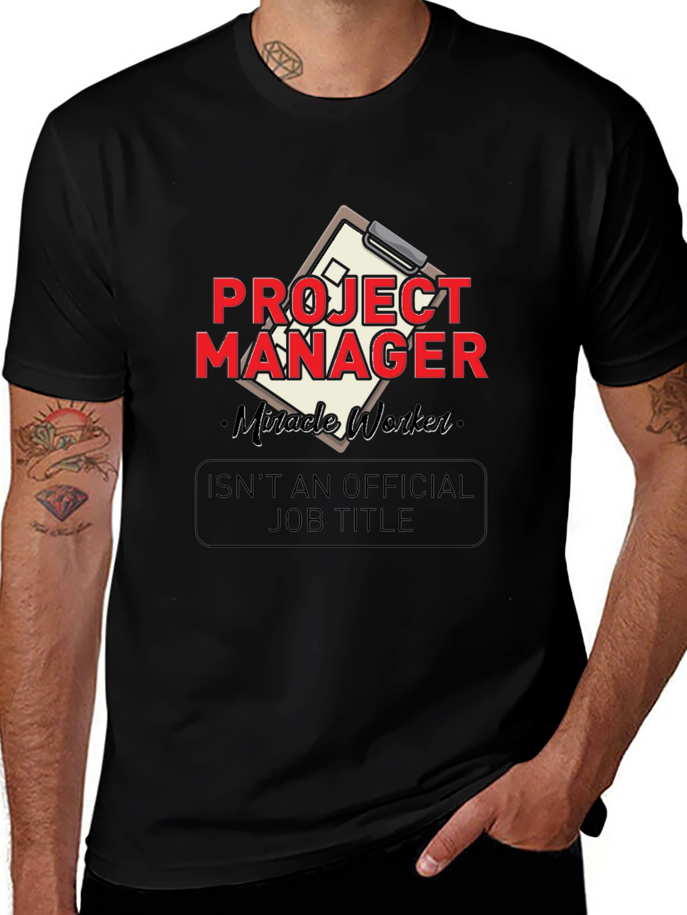 Project Manager Miracle Worker Graphic Tee