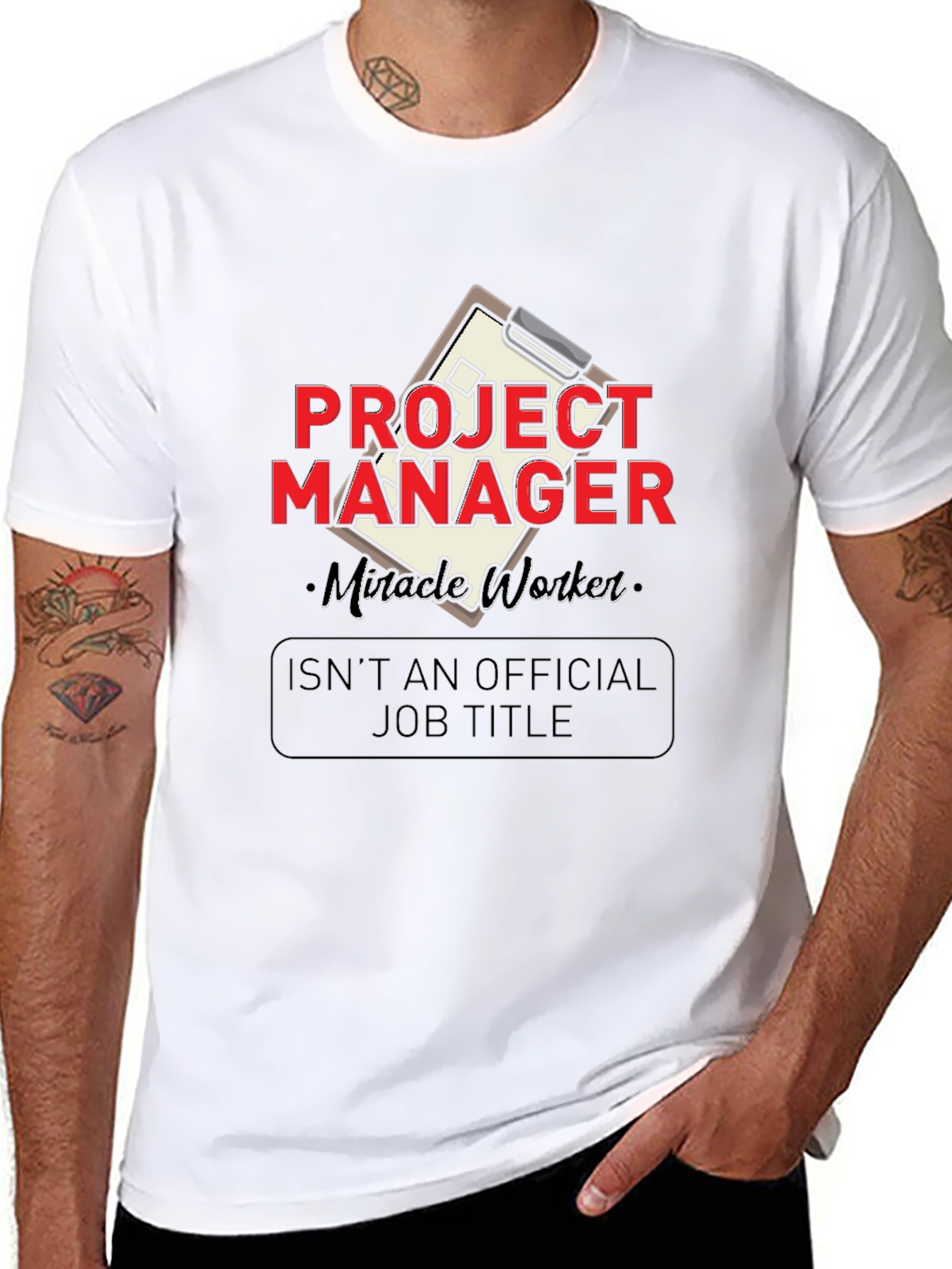 Project Manager Miracle Worker Graphic Tee