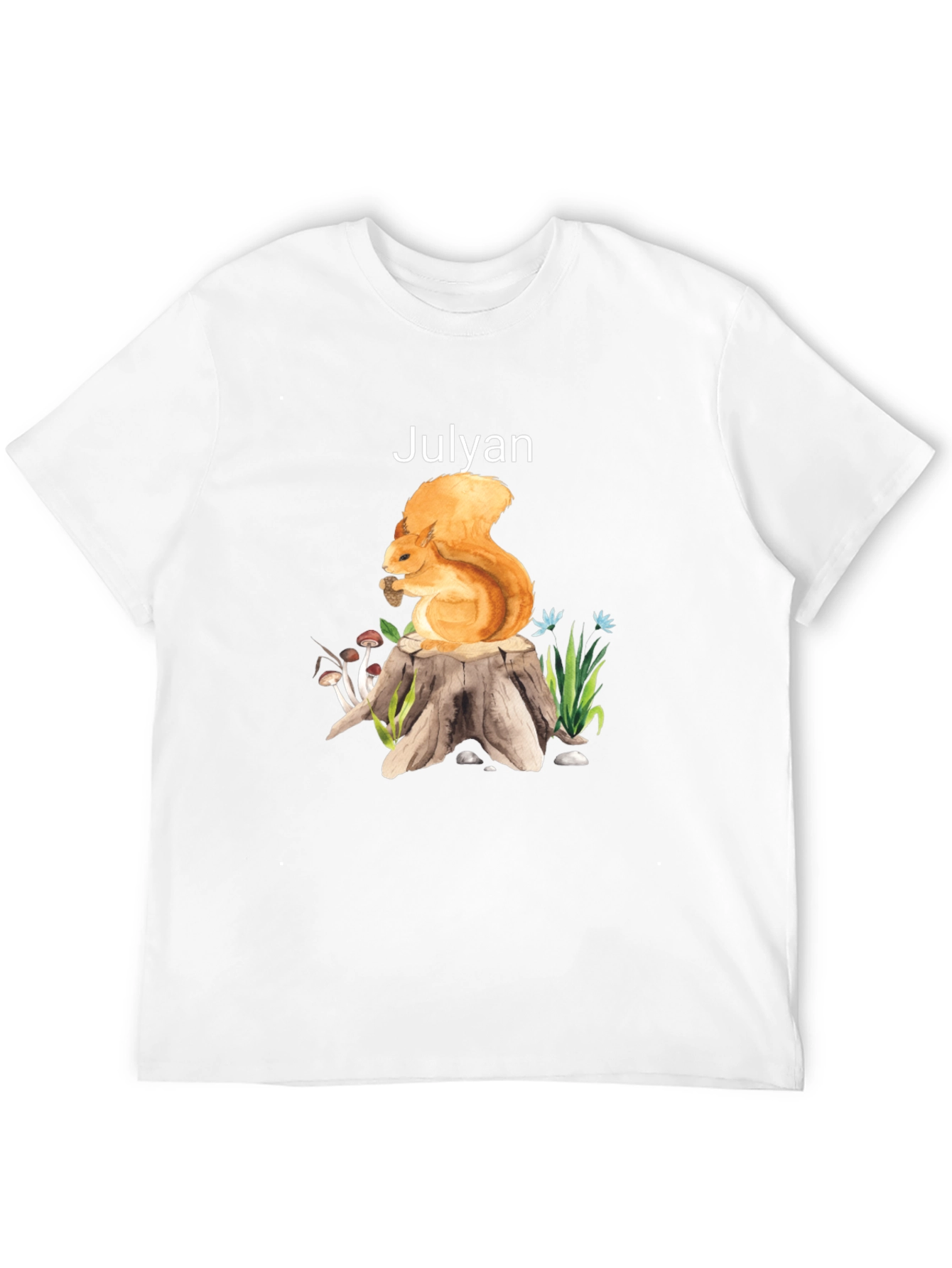 Squirrel Stump Graphic Tee - Julyan