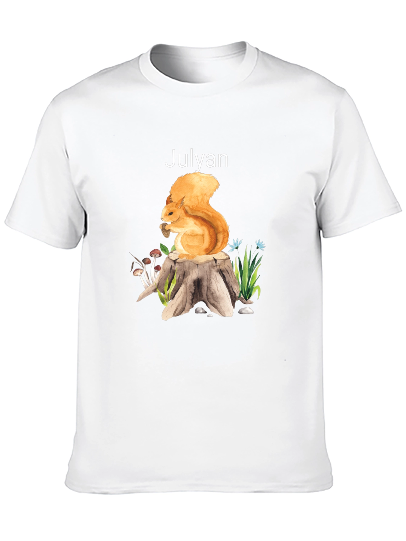 Squirrel Stump Graphic Tee - Julyan