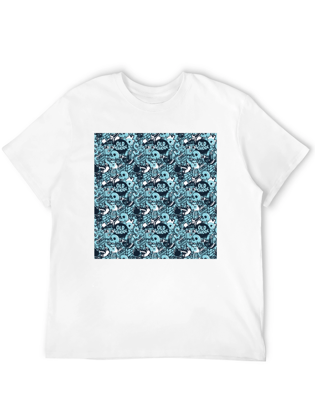 Old School Graphic Print T-Shirt