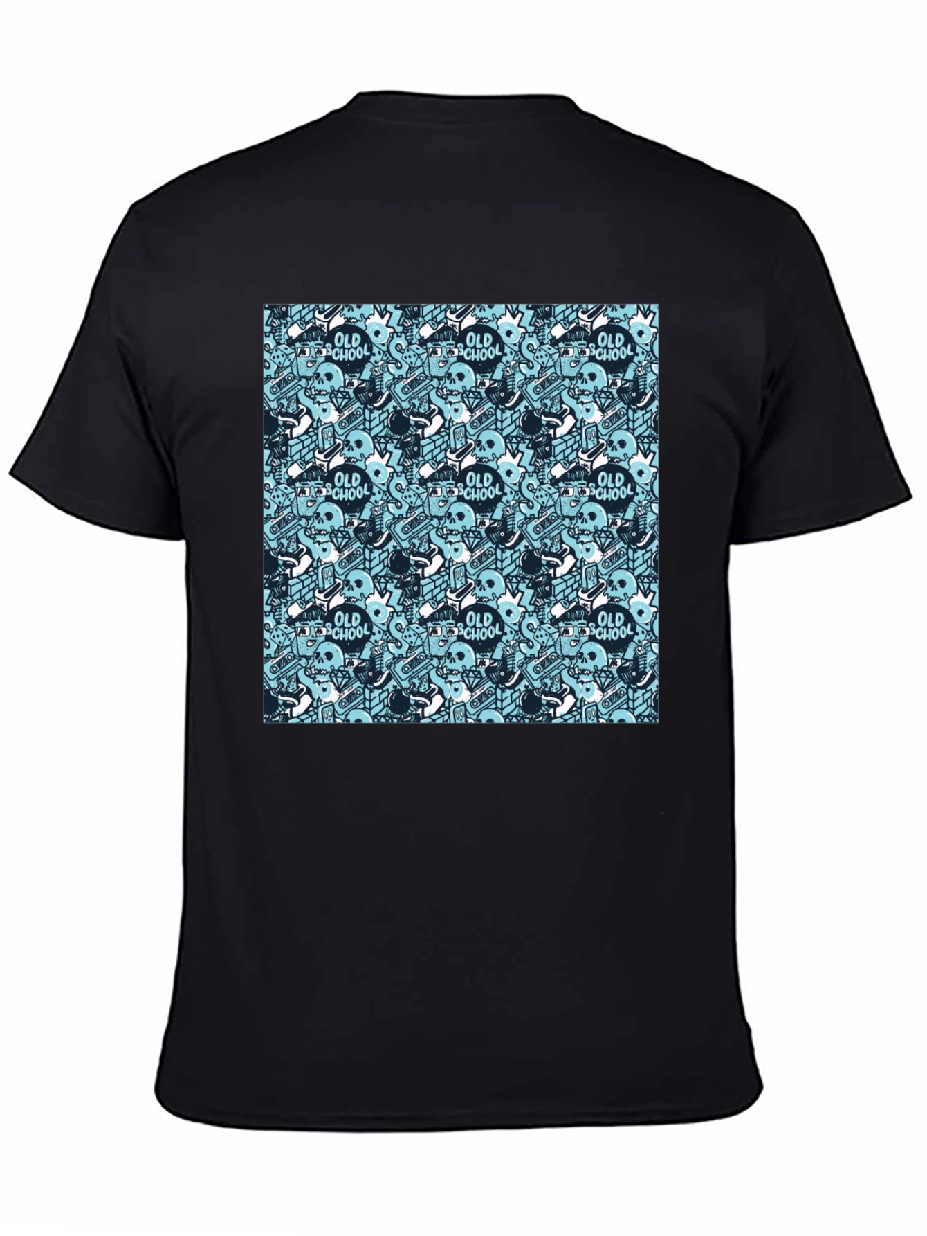 Old School Graphic Print T-Shirt