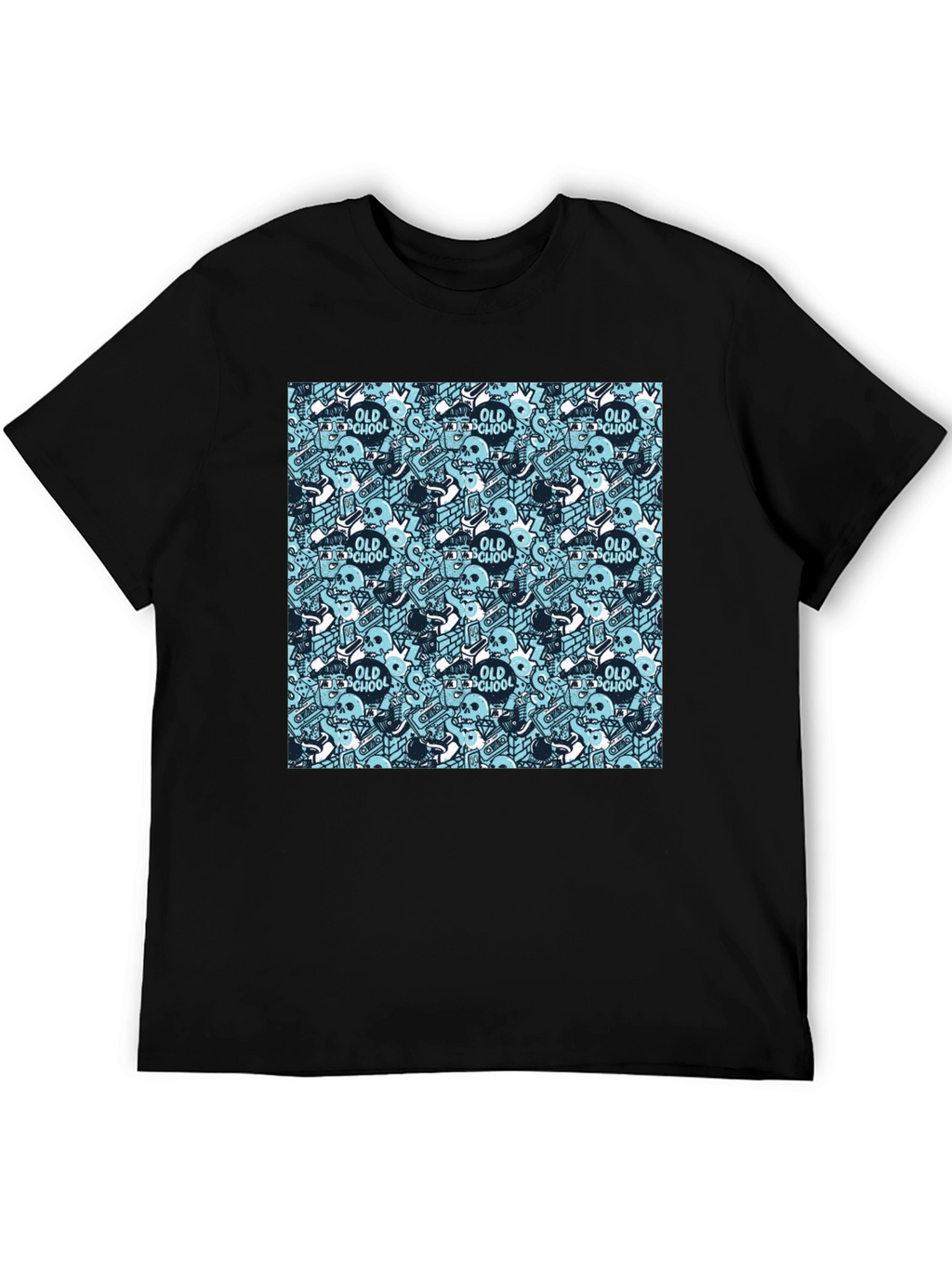 Old School Graphic Print T-Shirt