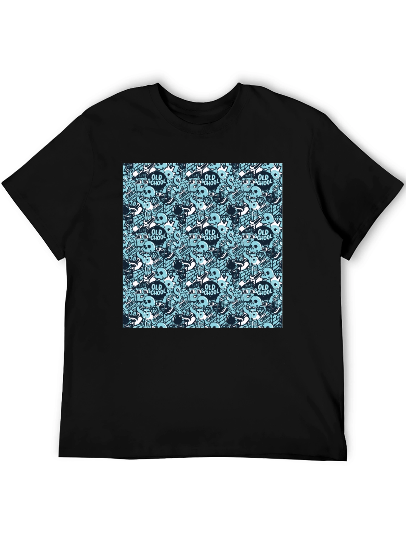 Old School Graphic Print T-Shirt