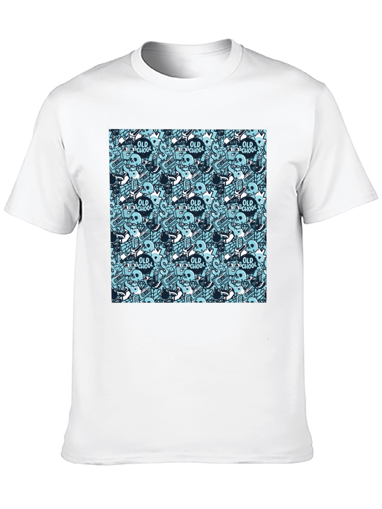 Old School Graphic Print T-Shirt