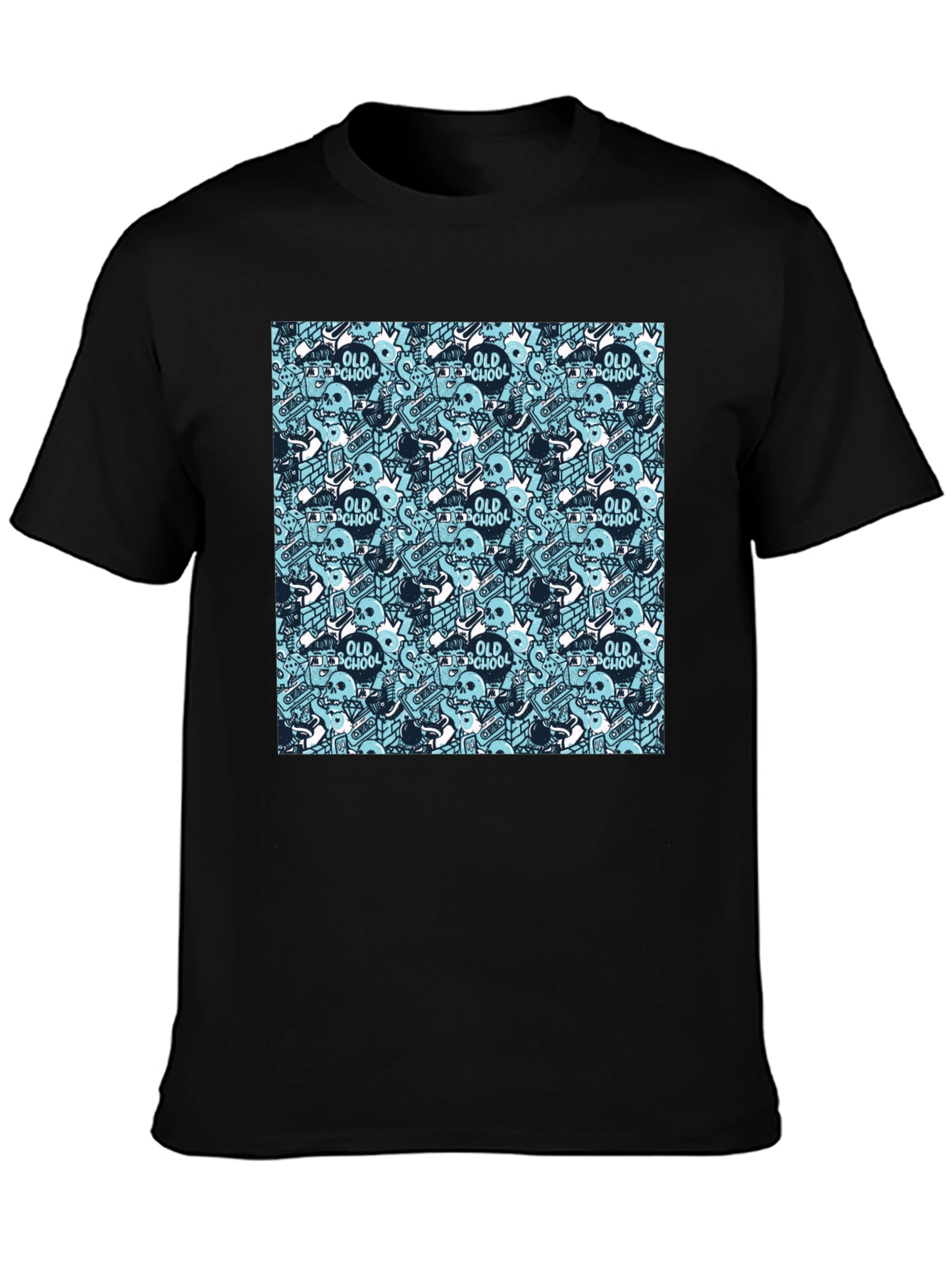 Old School Graphic Print T-Shirt