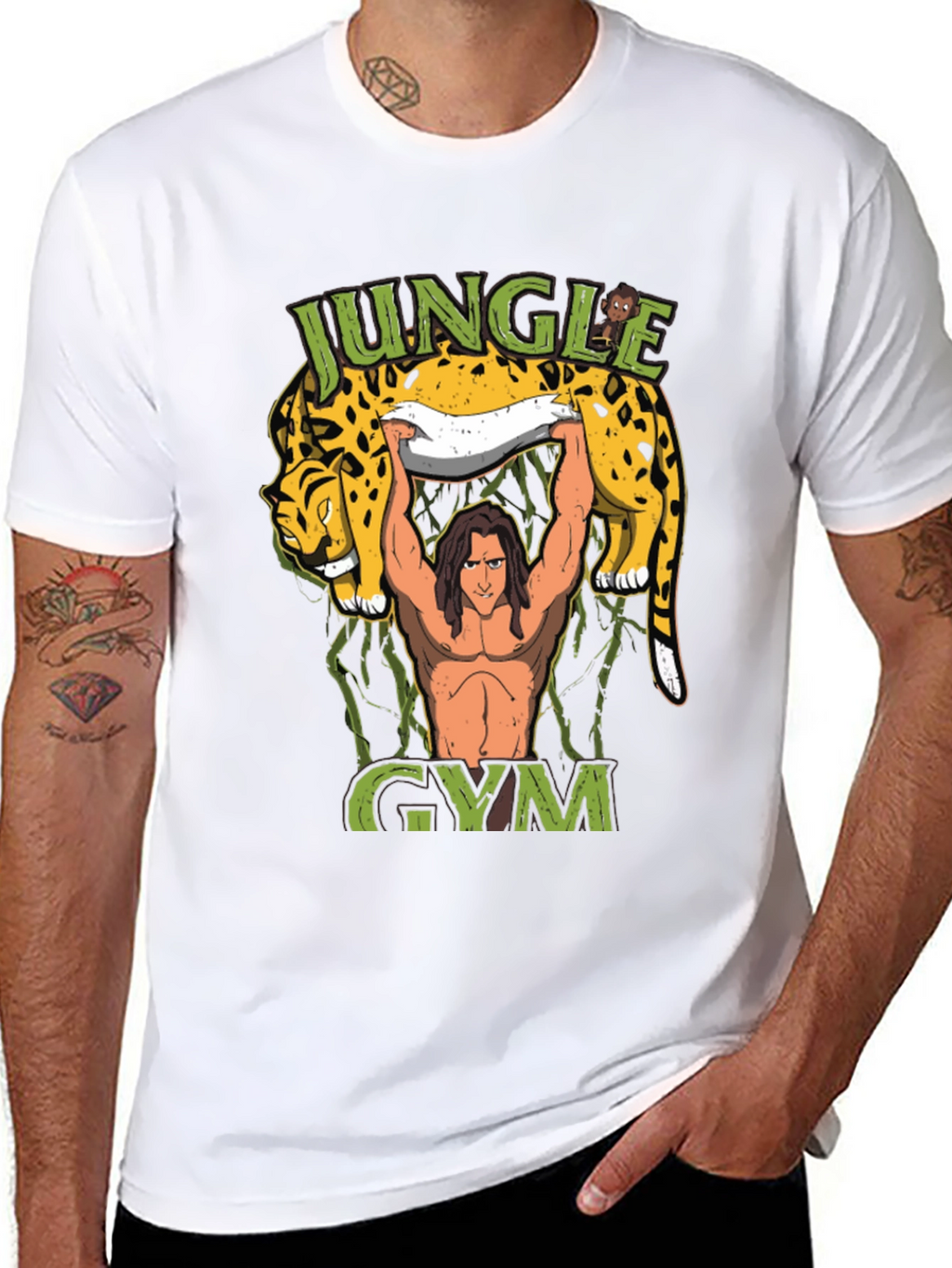 Jungle Gym T-Shirt - Tarzan Workout Tee