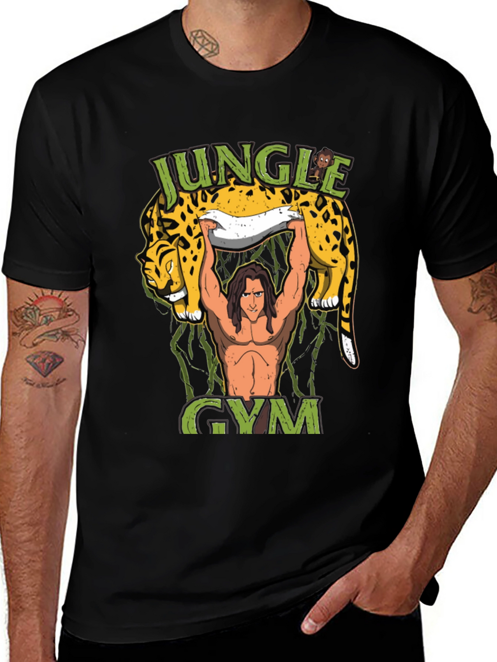 Jungle Gym T-Shirt - Tarzan Workout Tee