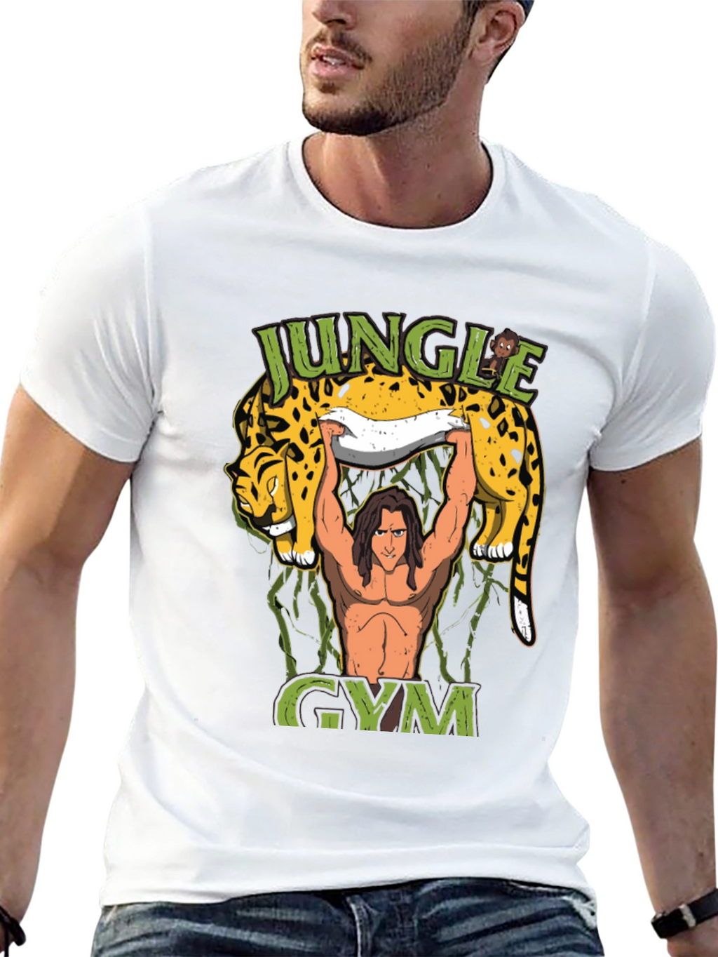 Jungle Gym T-Shirt - Tarzan Workout Tee