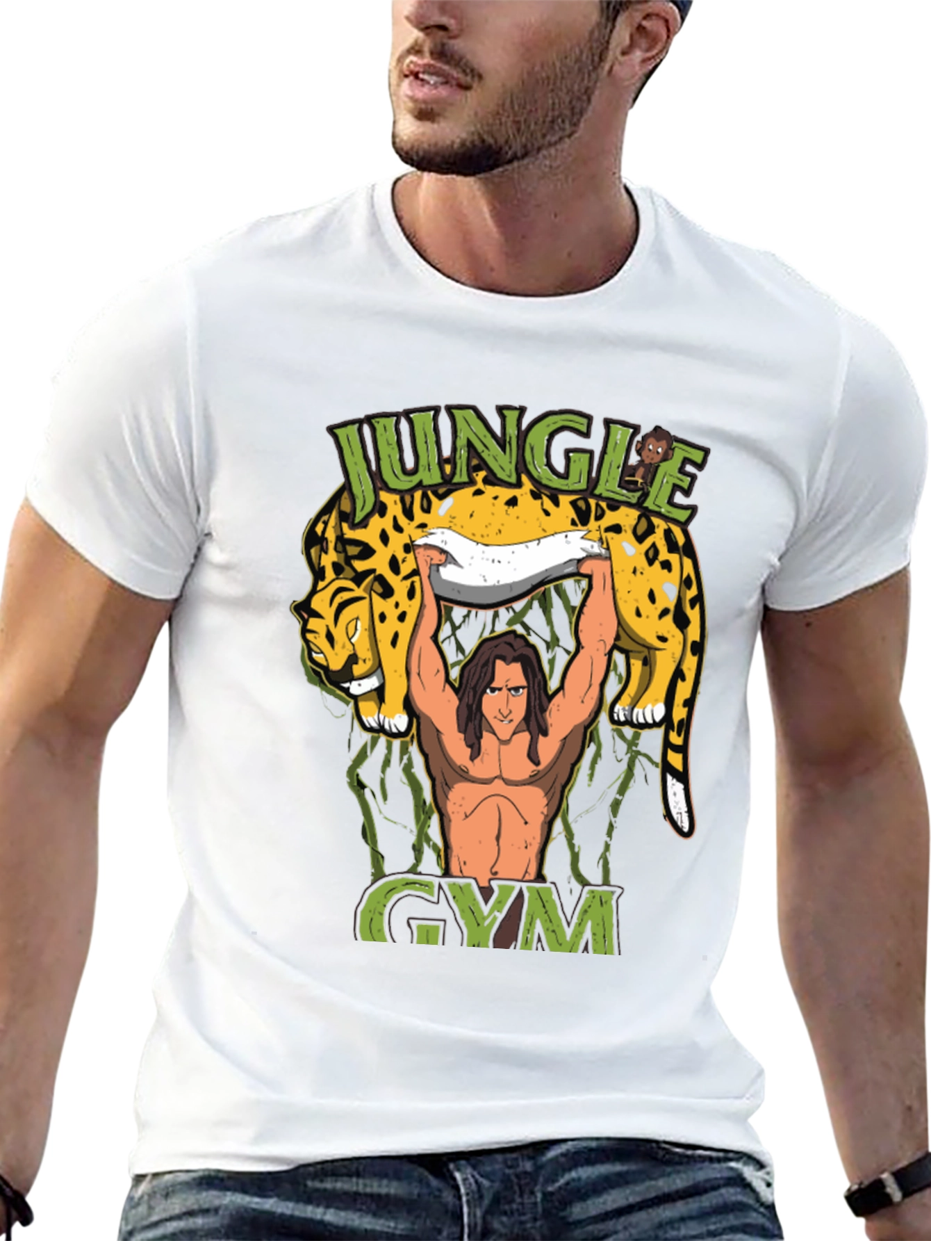 Jungle Gym T-Shirt - Tarzan Workout Tee