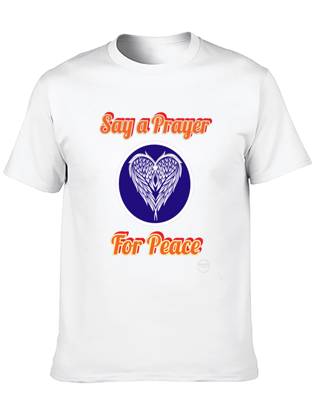 Say a Prayer for Peace Black T-Shirt