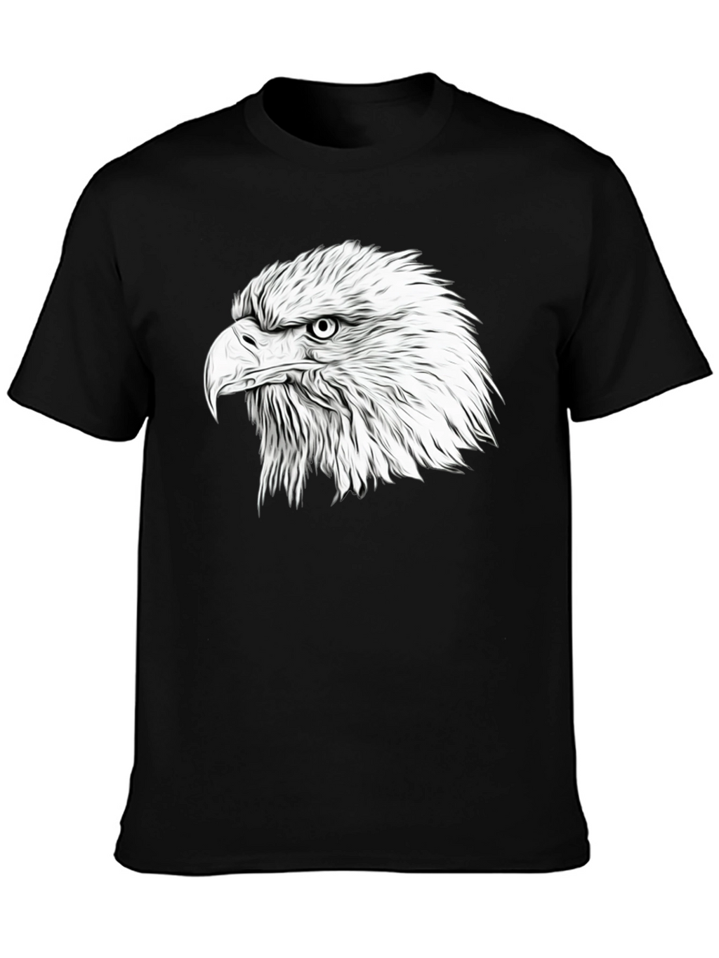 Bold Eagle Graphic Print Tee