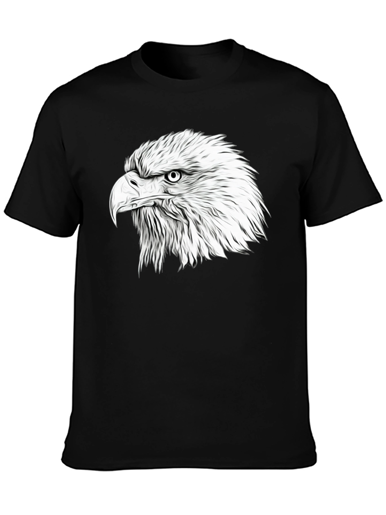 Bold Eagle Graphic Print Tee