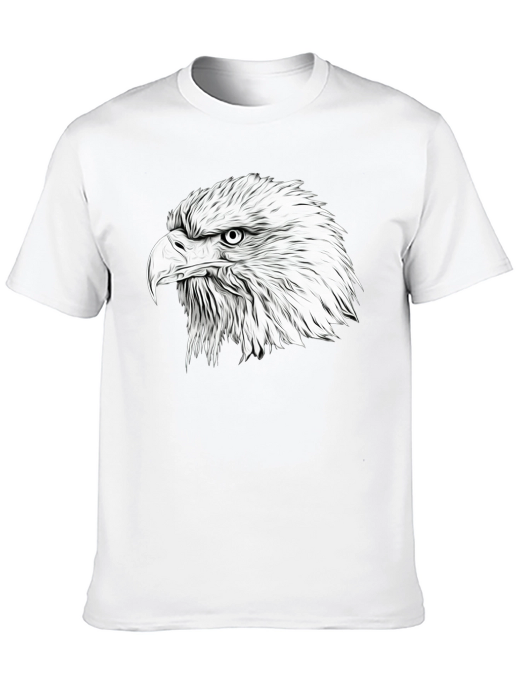Bold Eagle Graphic Print Tee