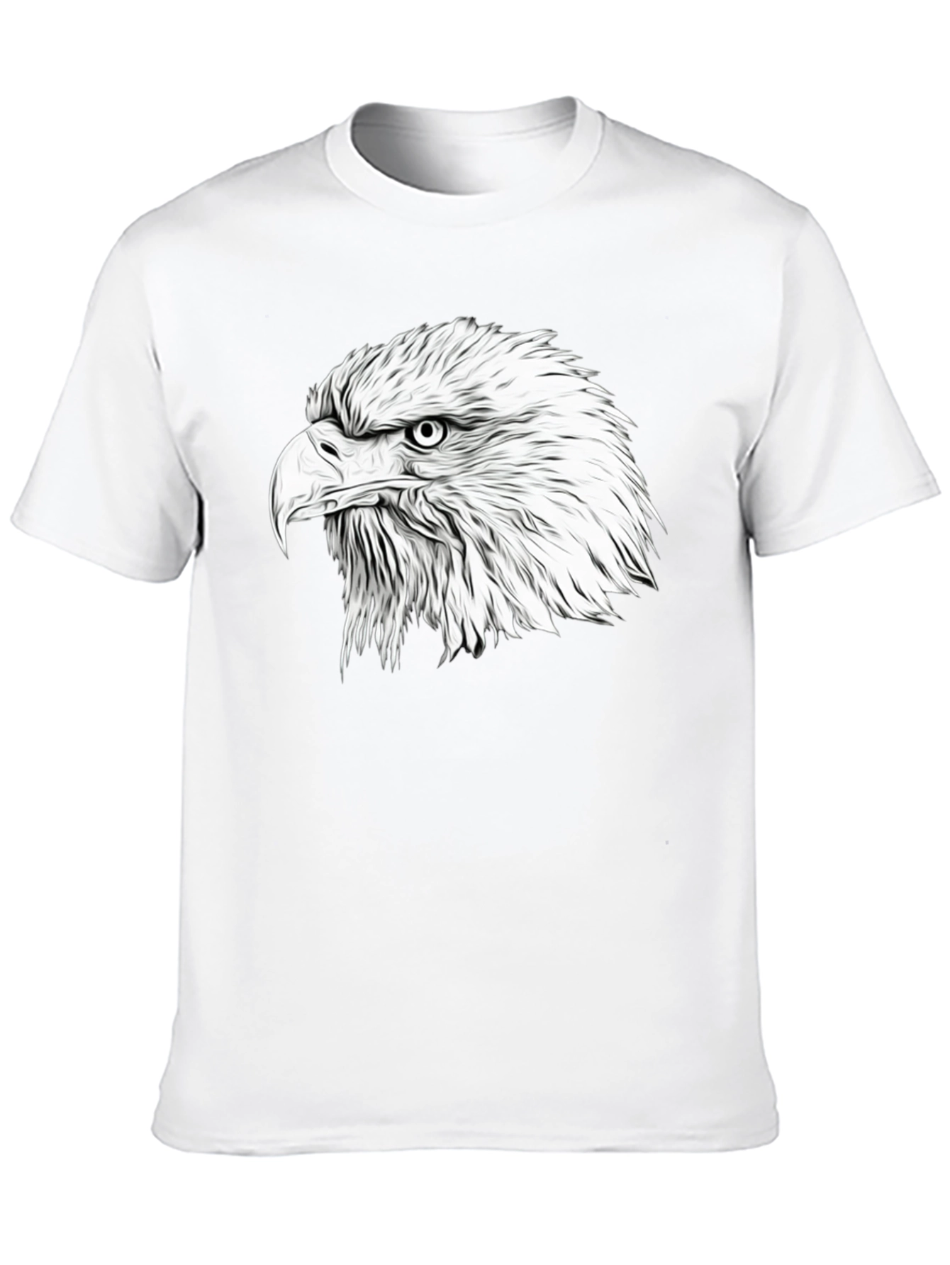 Bold Eagle Graphic Print Tee