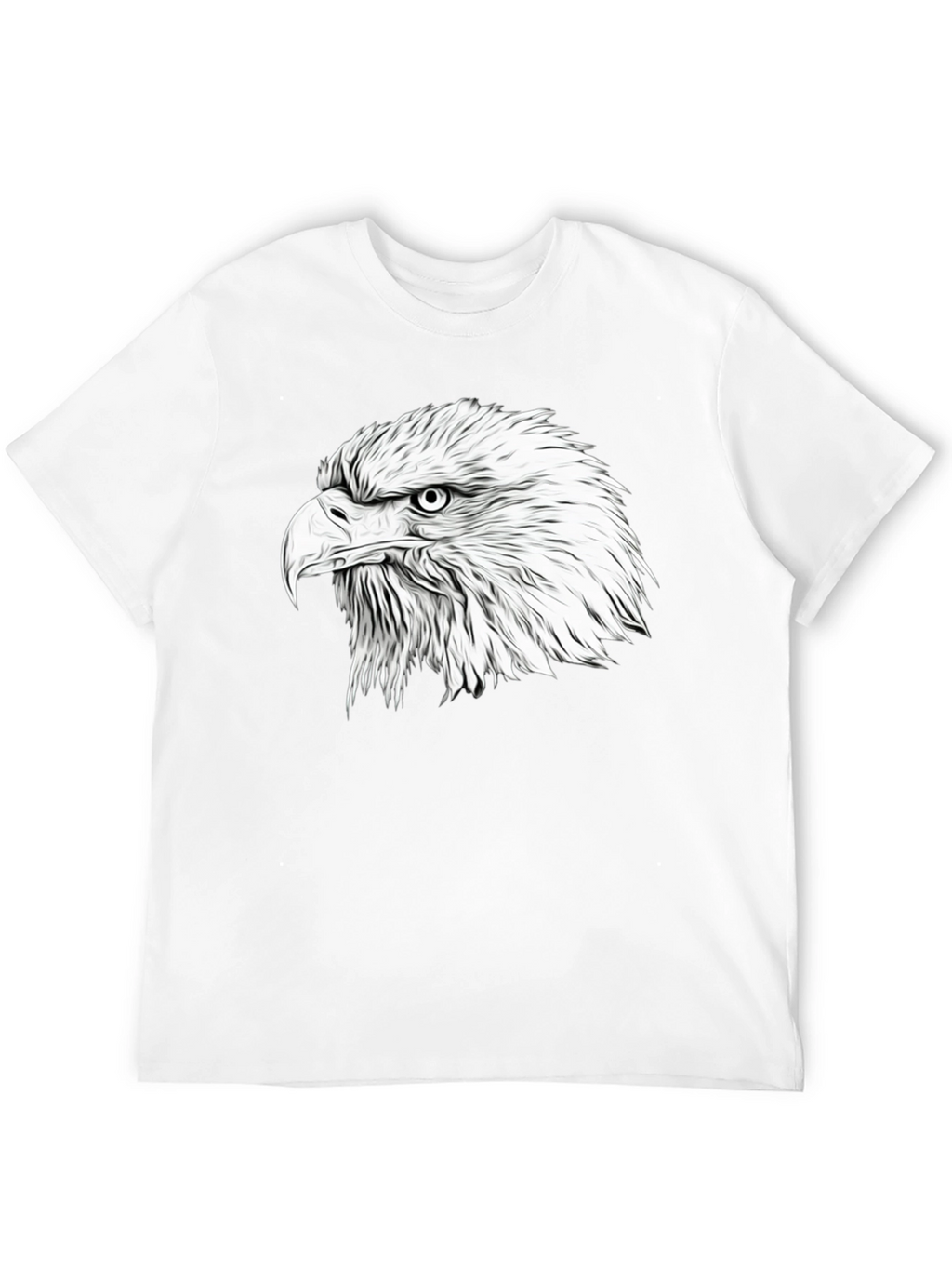 Bold Eagle Graphic Print Tee