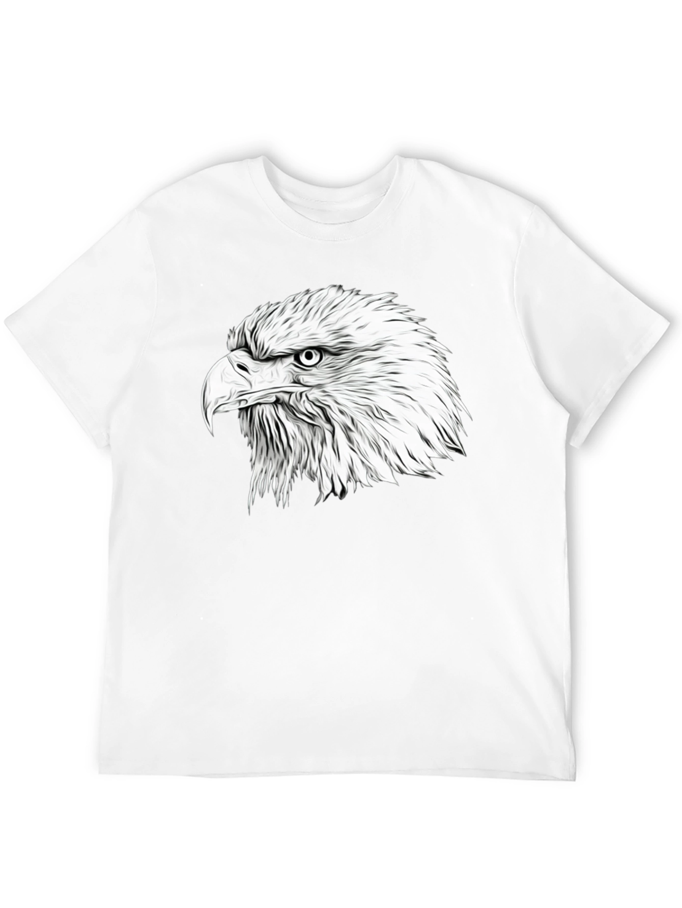 Bold Eagle Graphic Print Tee