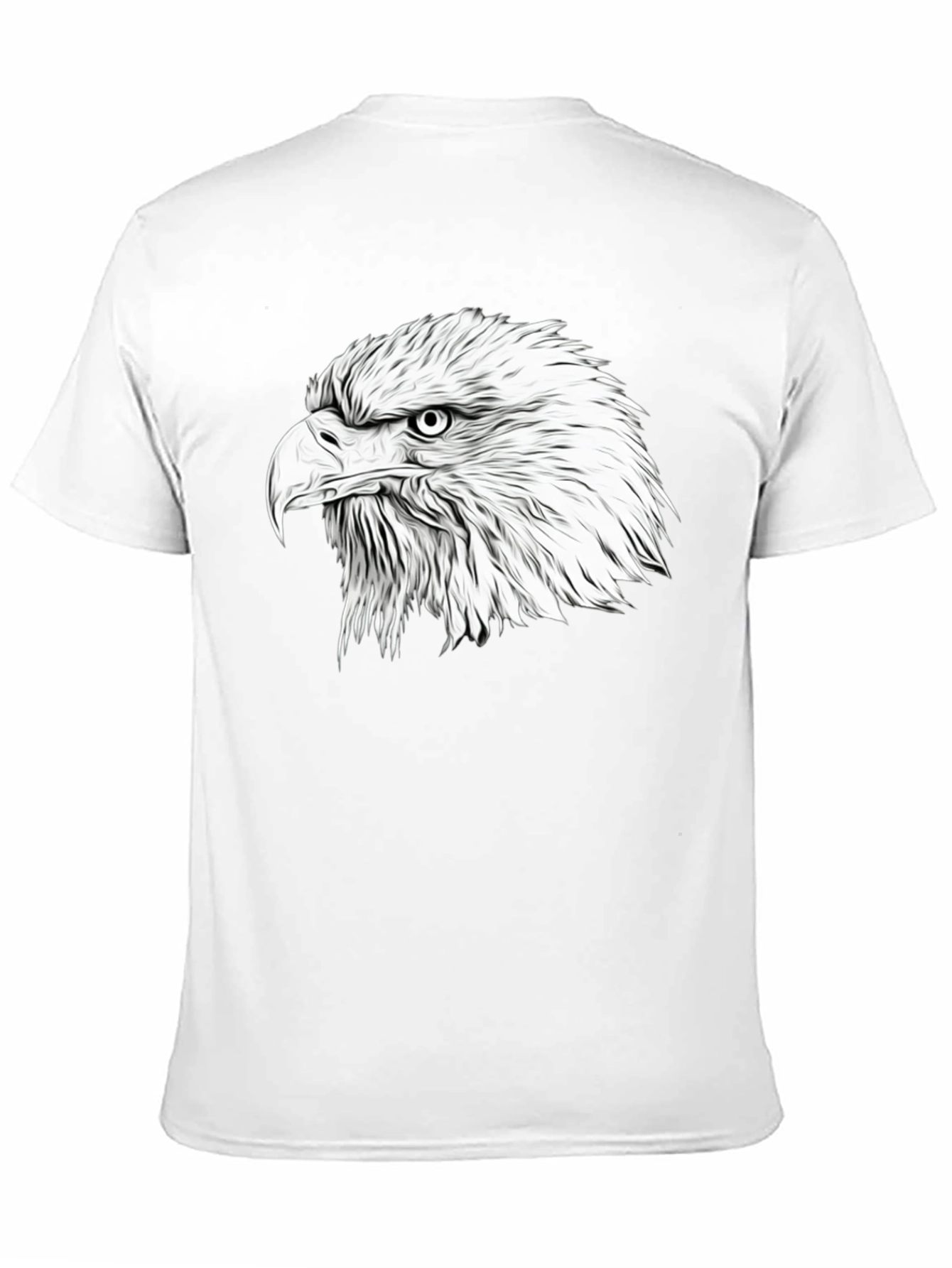 Bold Eagle Graphic Print Tee
