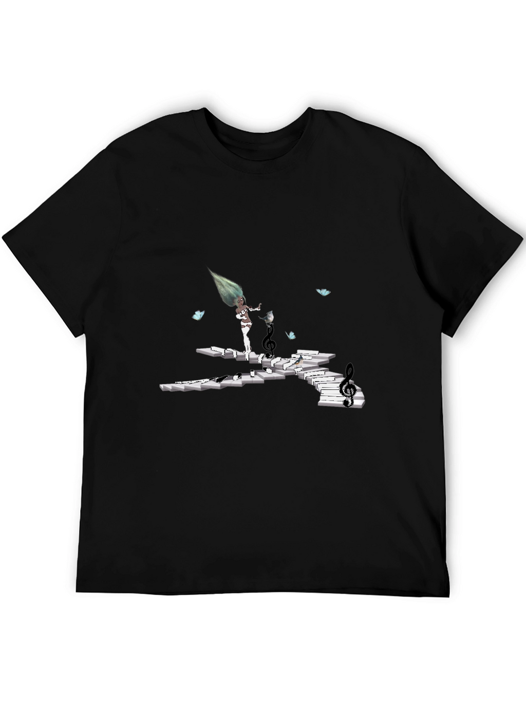 Musical Stairs T-Shirt - Unique Graphic Tee