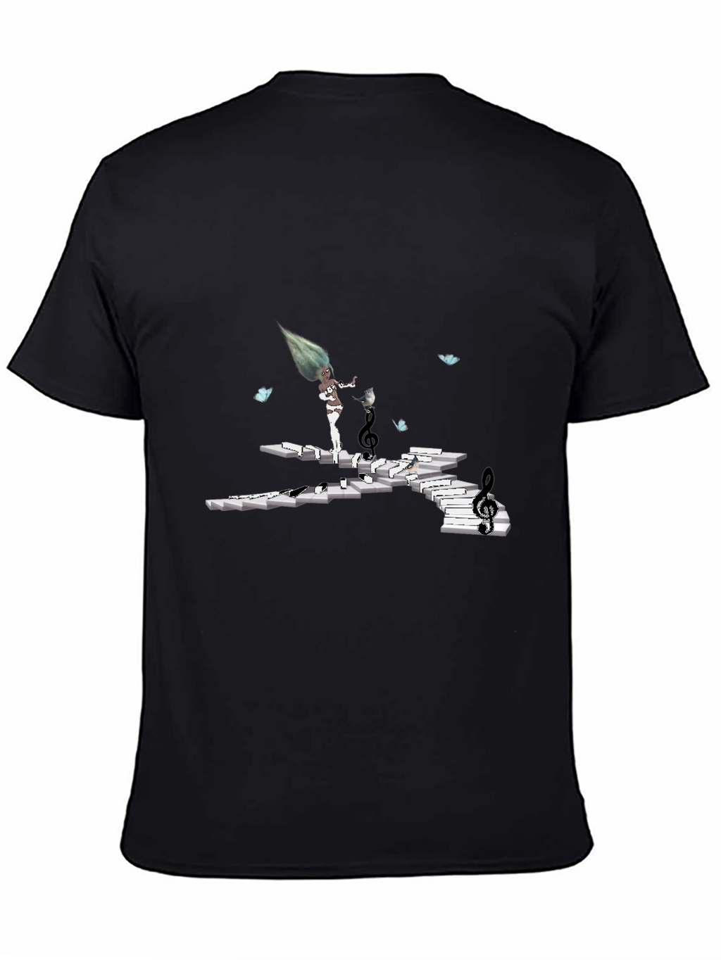 Musical Stairs T-Shirt - Unique Graphic Tee