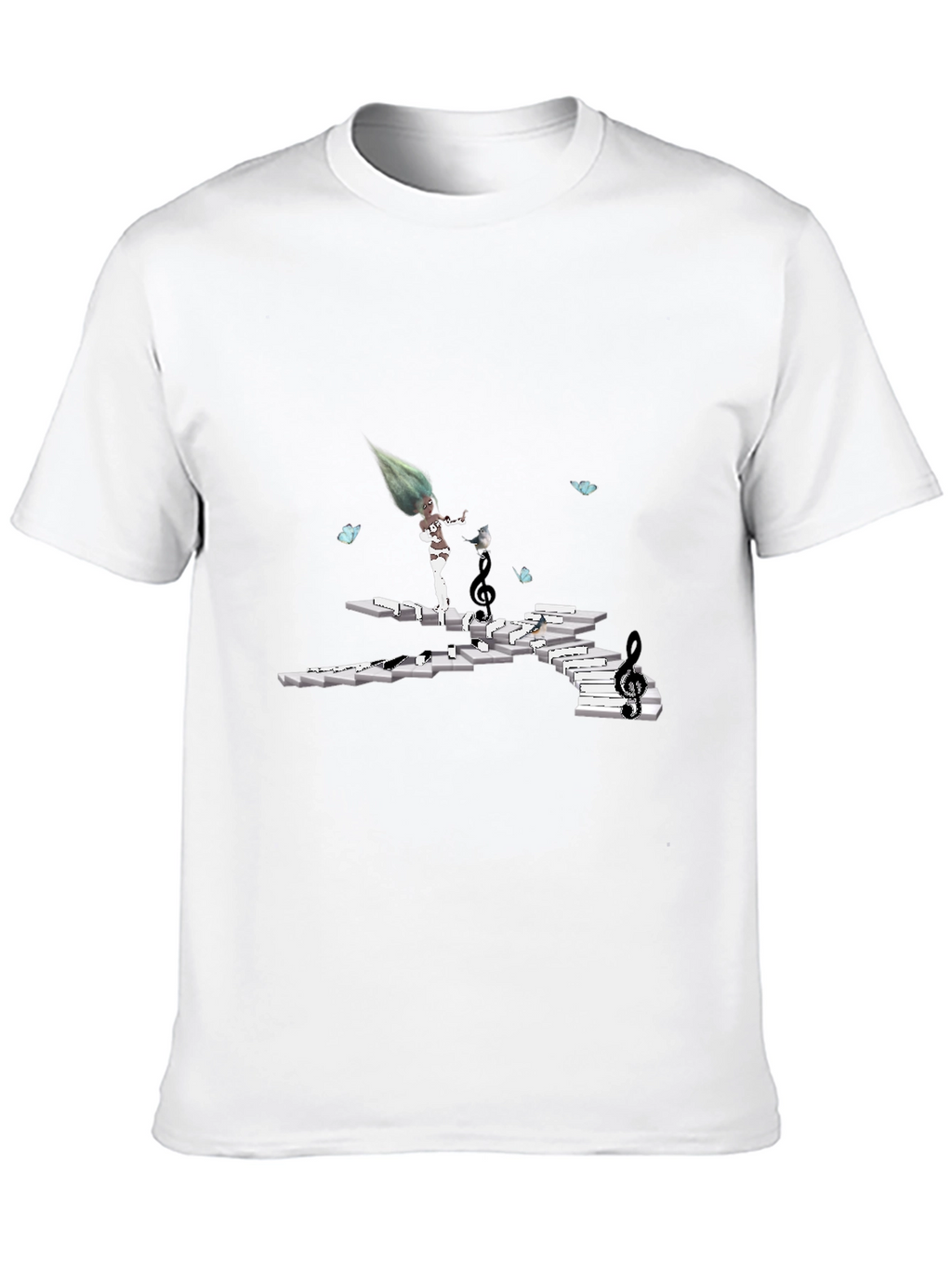 Musical Stairs T-Shirt - Unique Graphic Tee