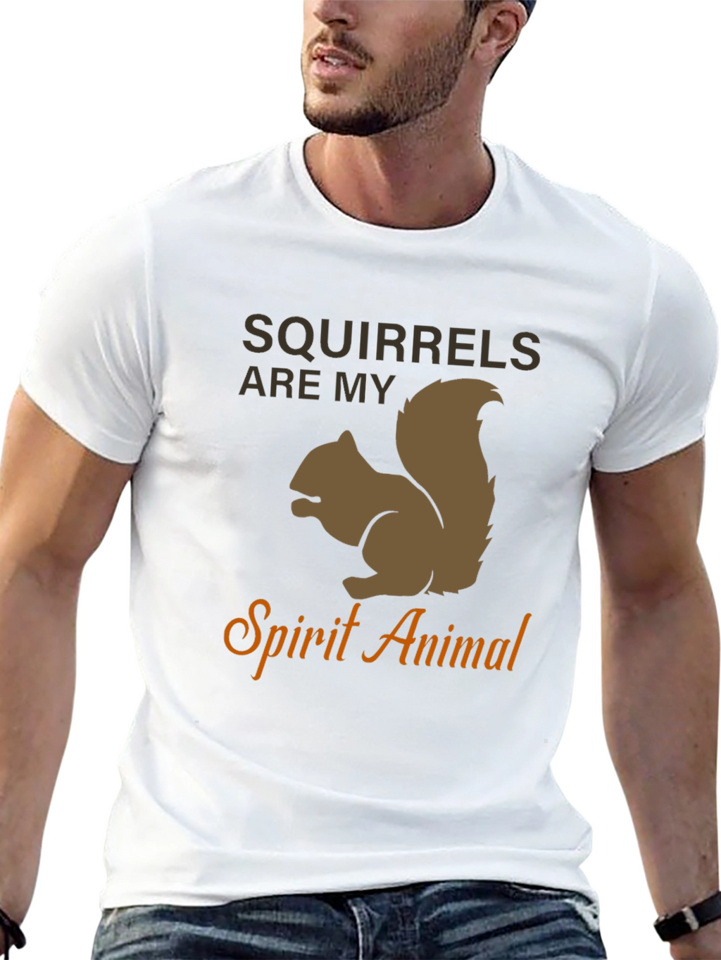 Squirrels Are My Spirit Animal T-Shirt