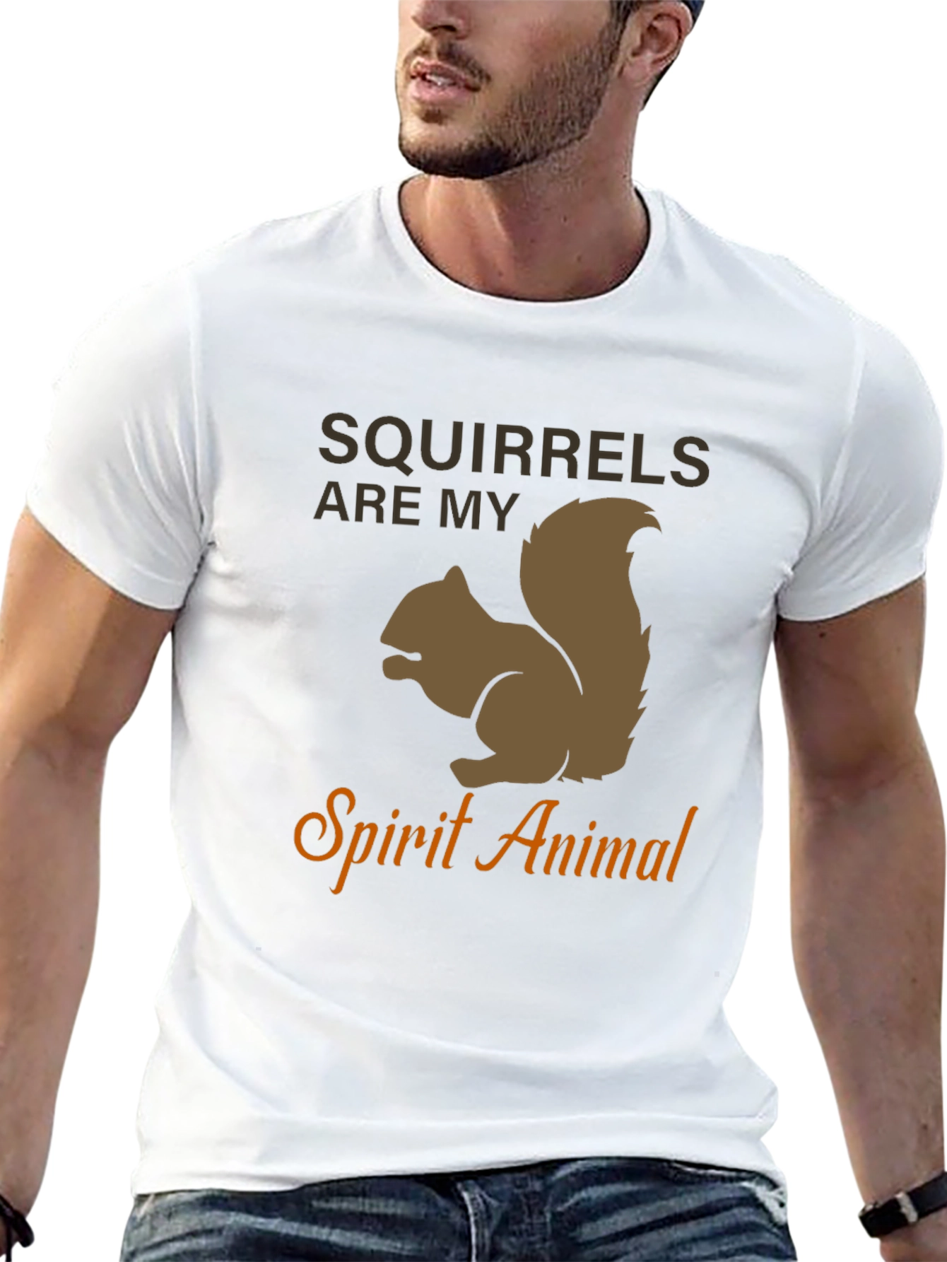 Squirrels Are My Spirit Animal T-Shirt