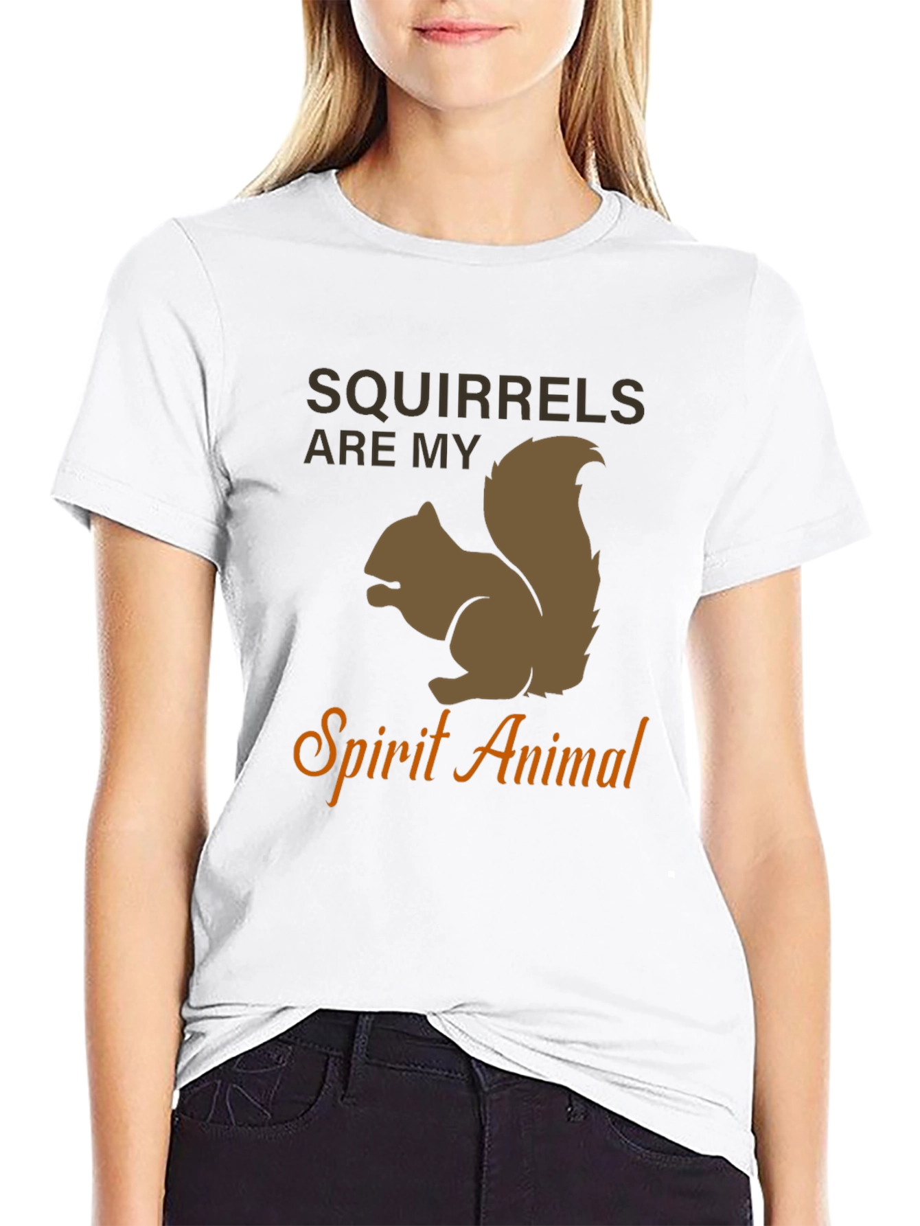 Squirrels Are My Spirit Animal T-Shirt