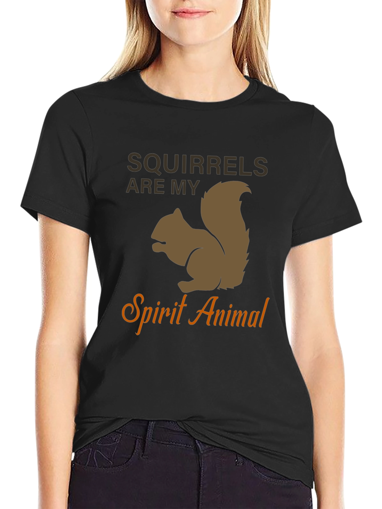 Squirrels Are My Spirit Animal T-Shirt