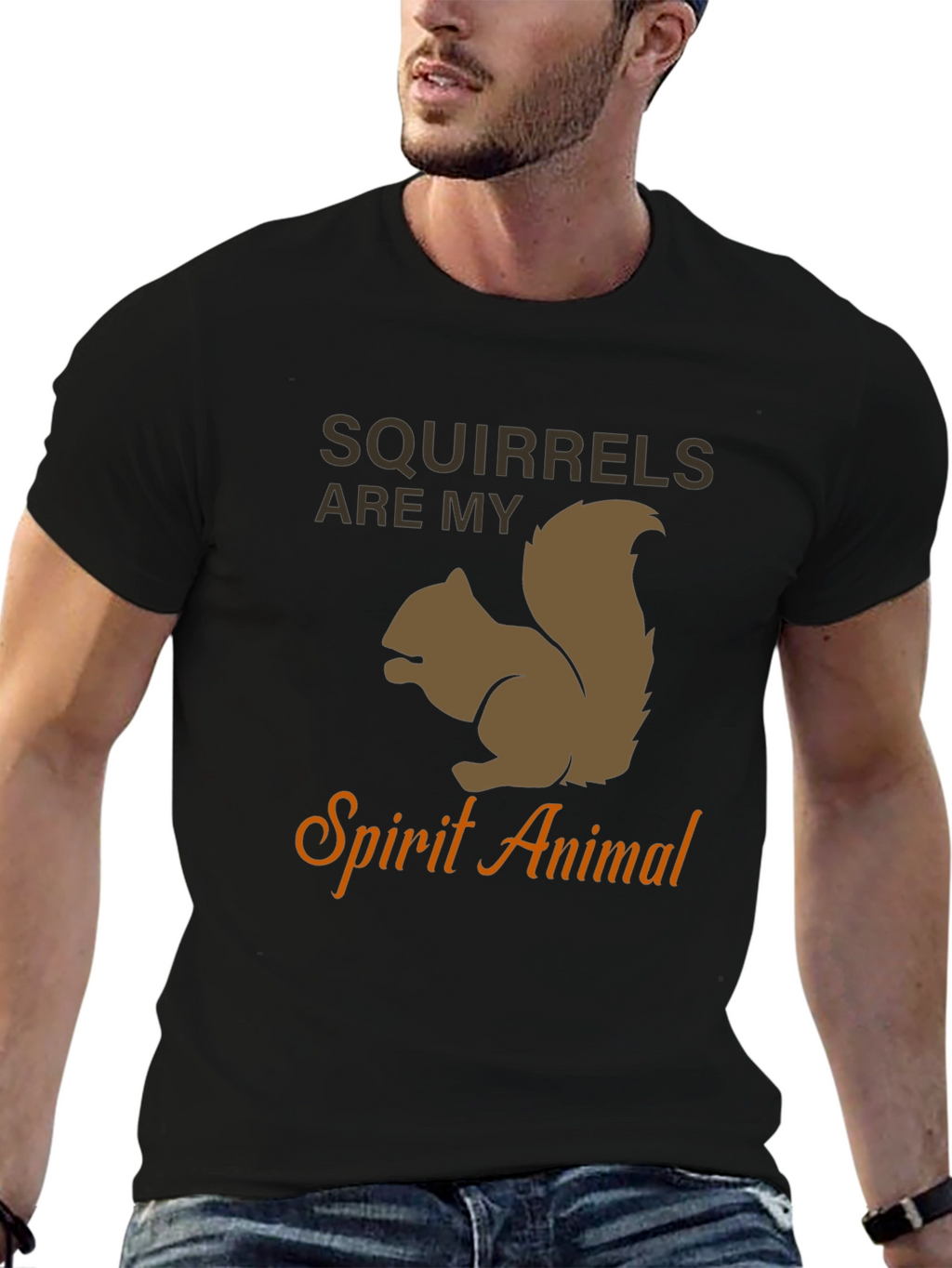 Squirrels Are My Spirit Animal T-Shirt