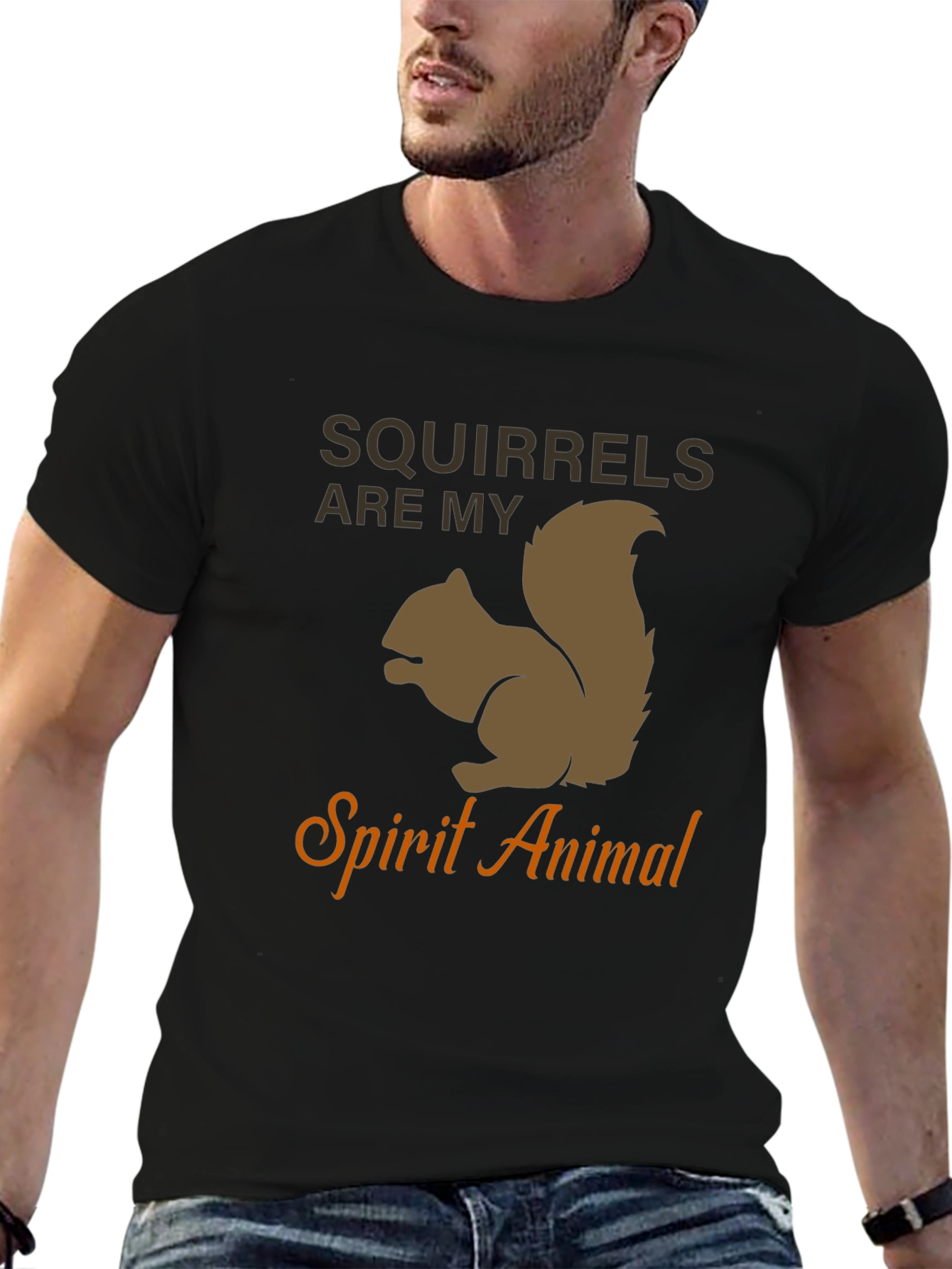 Squirrels Are My Spirit Animal T-Shirt