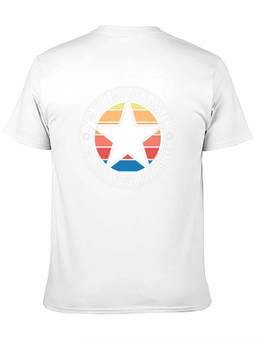 Middle Sister Rules T-Shirt