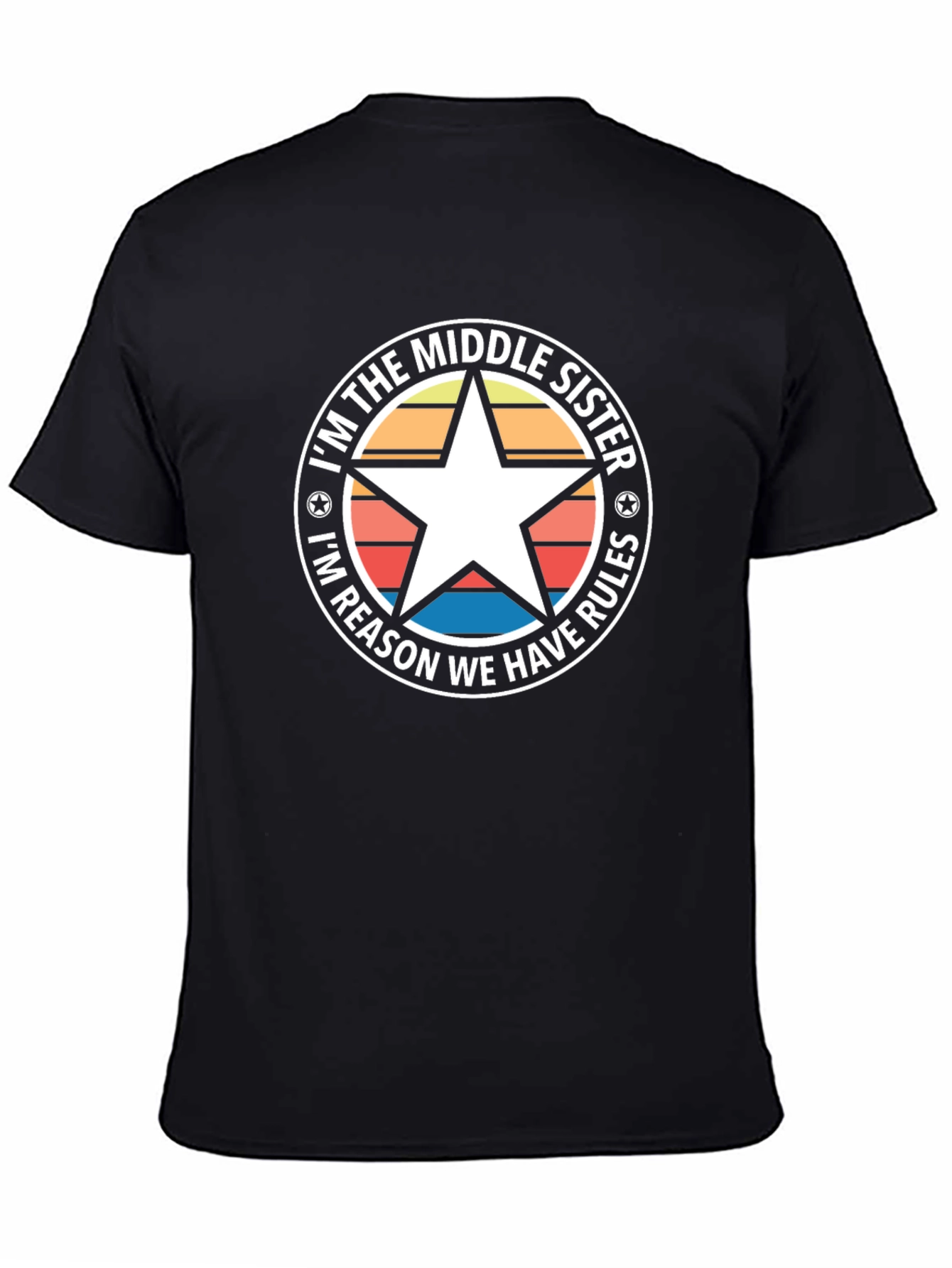 Middle Sister Rules T-Shirt