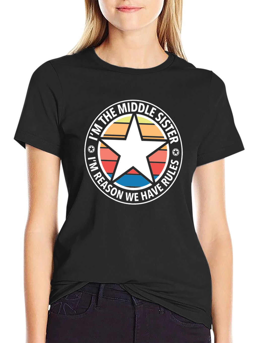 Middle Sister Rules T-Shirt